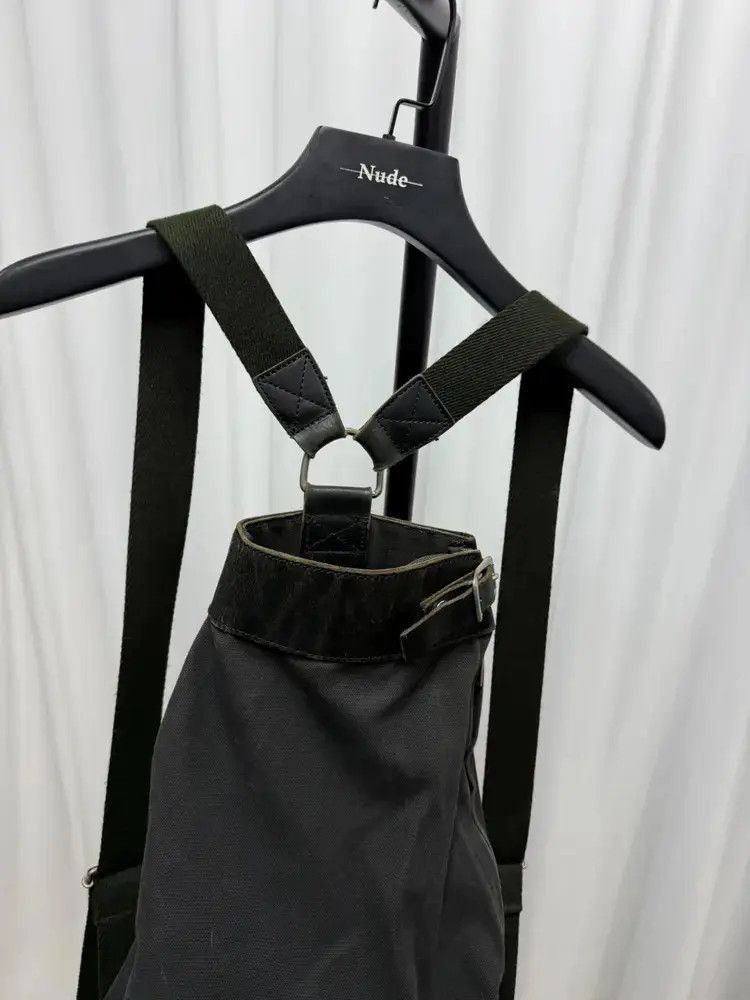 Other Yohji Yamamoto Pour Homme Leather Joint Canvas Bundle Bag-2 Size ONE SIZE - 3 Thumbnail