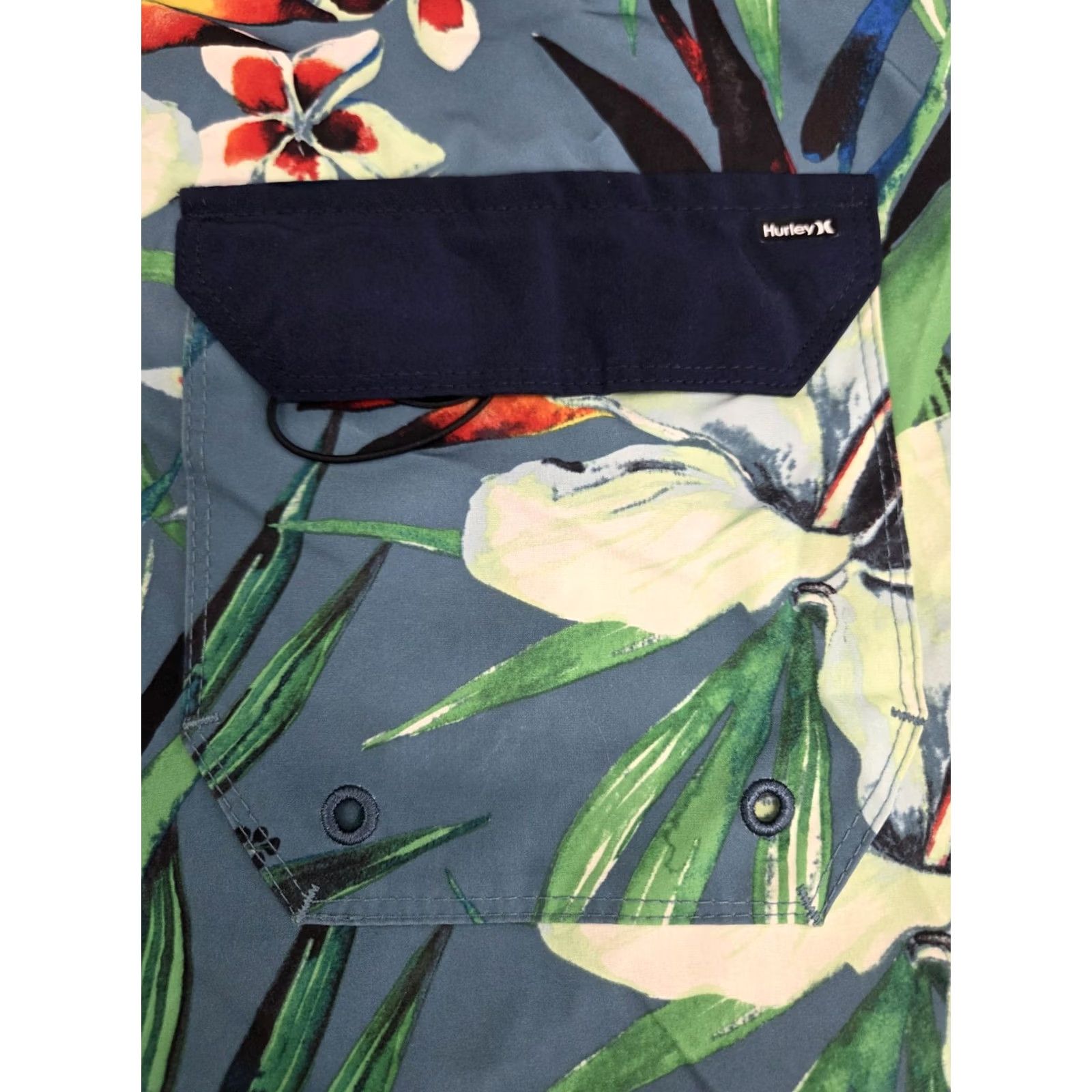 Hurley Hurley Mens Phantom Board Shorts Drawstring Back Pocket Floral Size 34 Multicolor Beach Tropical Quick Dry Lightweight Surfing Recreational Size US 34 / EU 50 - 6 Thumbnail