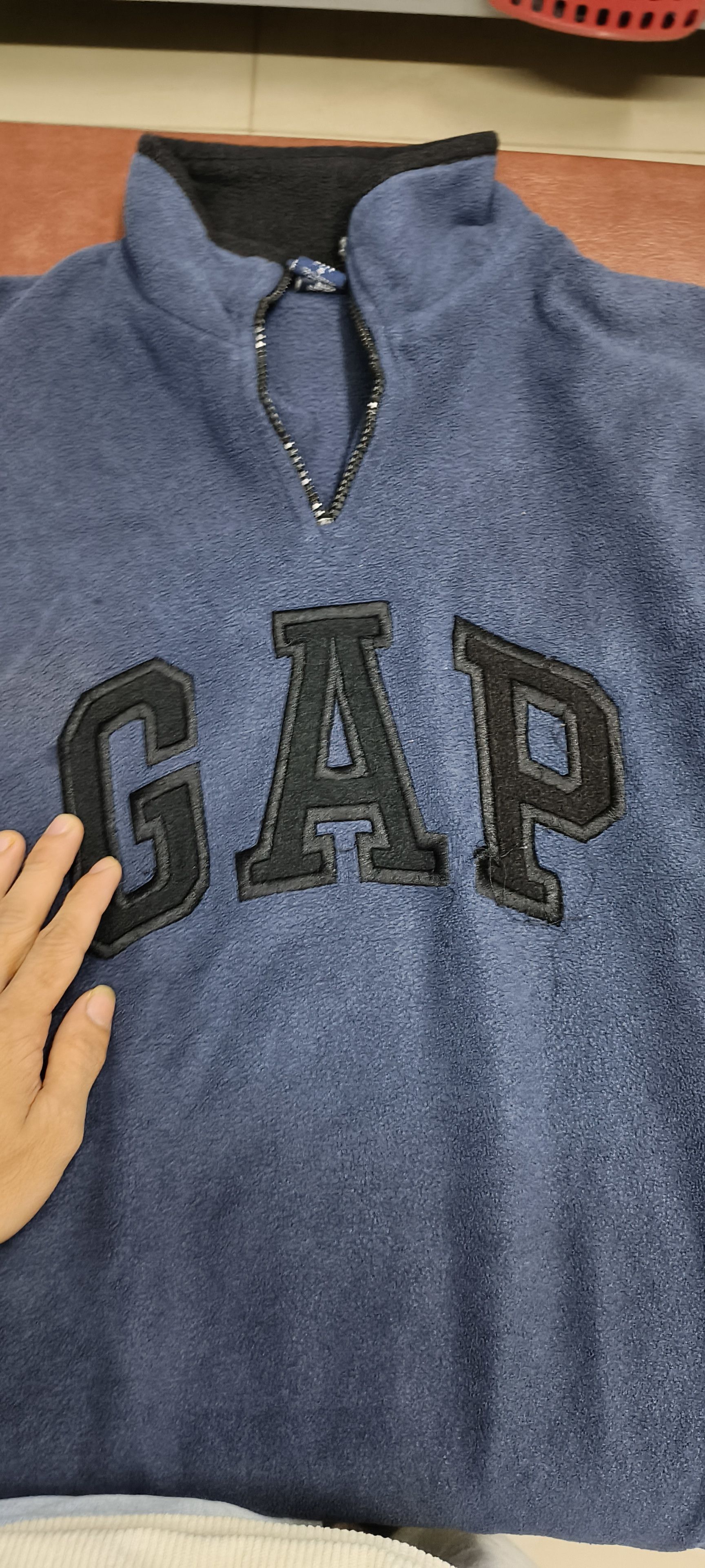 Gap Authentic GAP Vintage fleece half-zip Size US XXS / EU 40 - 1 Thumbnail