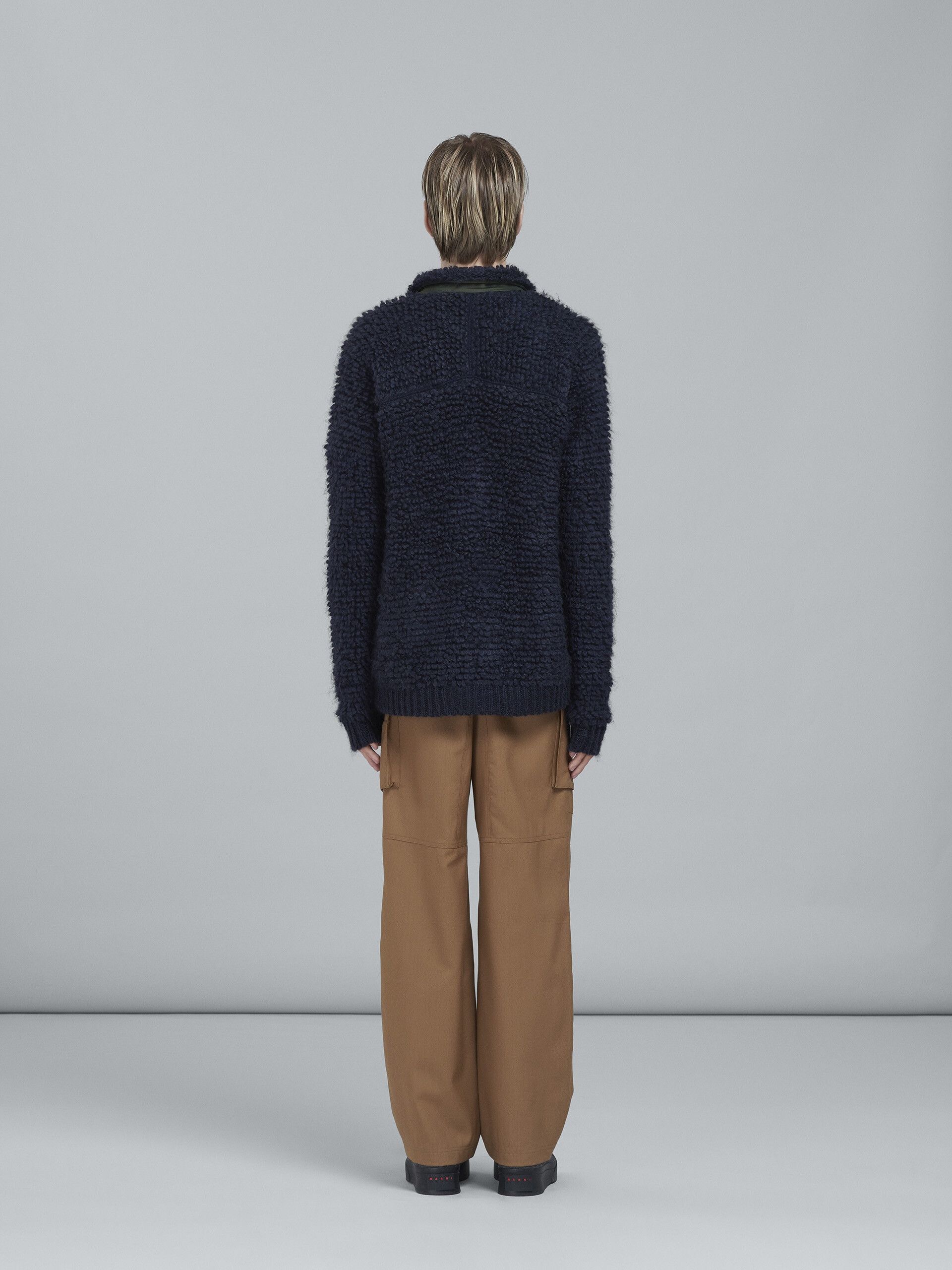 Marni o1y0225 Cardigan in Navy Blue Size US M / EU 48-50 / 2 - 4 Thumbnail