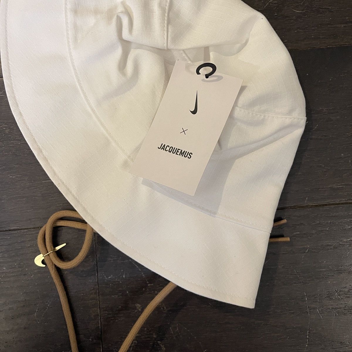 Jacquemus × Nike Nike x Jacquemus white Bucket Hat size