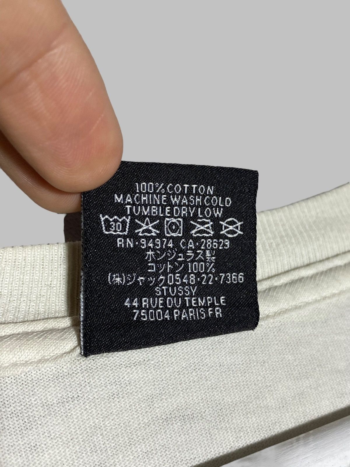 STUSSY VINTAGE DICE TEE STREET SKATE NYC OG STYLE