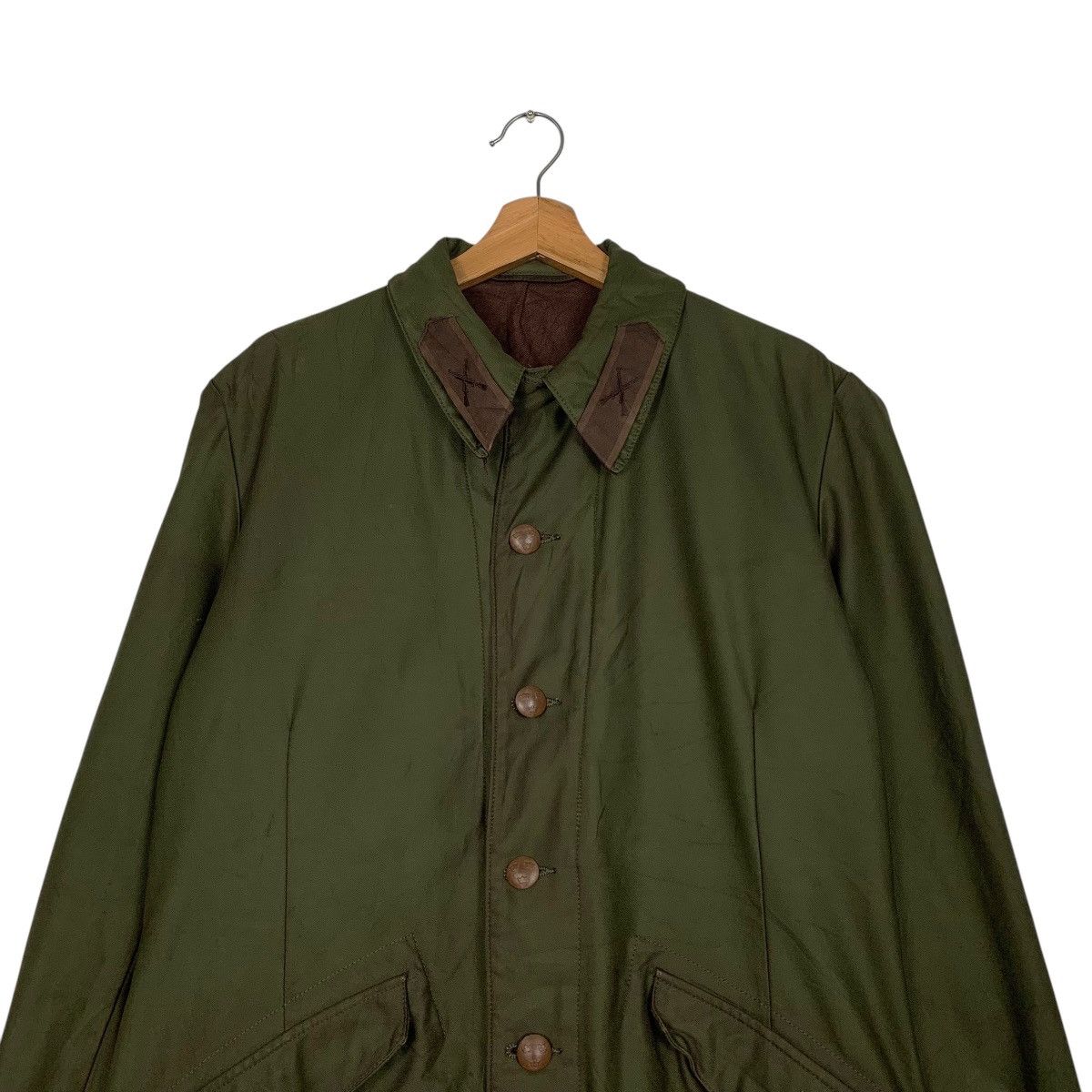 Vintage Vintage C48 Swedish Military Jacket Size US M / EU 48-50 / 2 - 2 Thumbnail