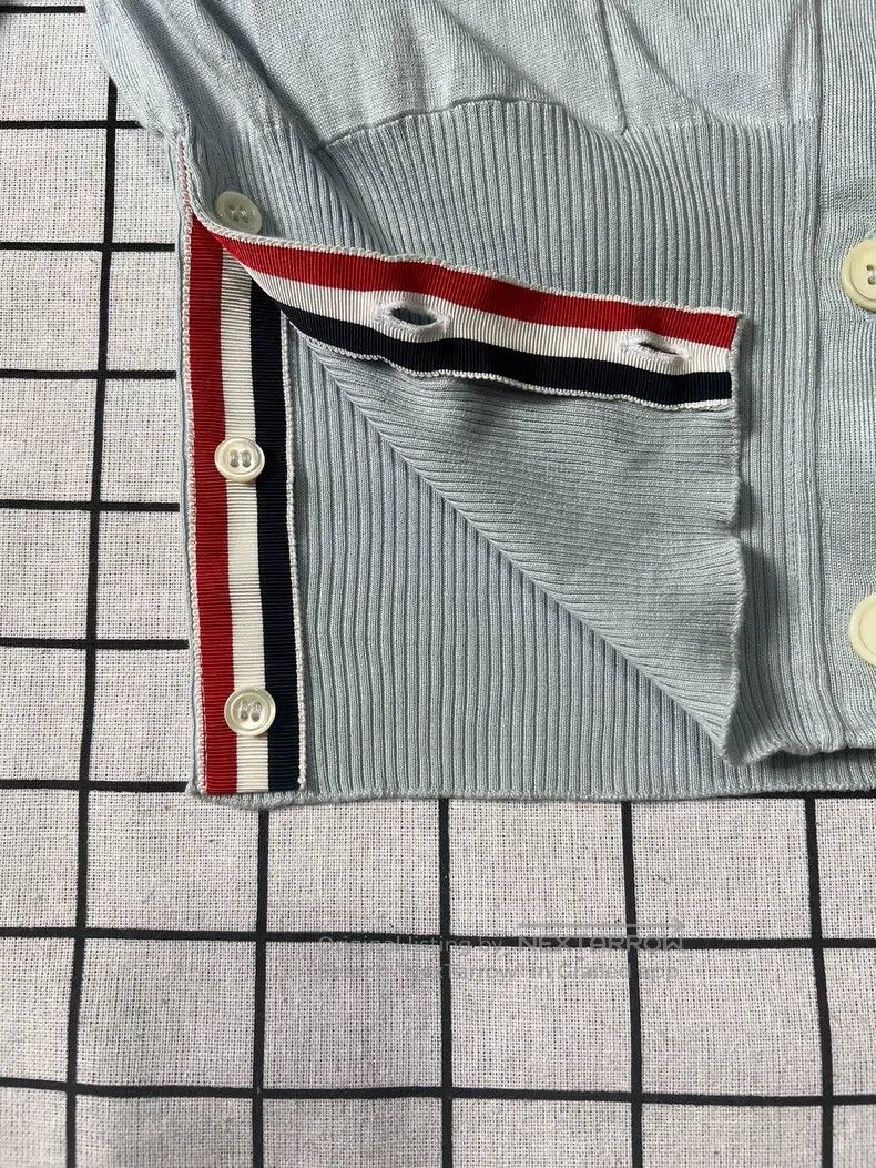 Thom Browne Thom Browne Back striped knitted cardigan Size US XS / EU 42 / 0 - 3 Thumbnail