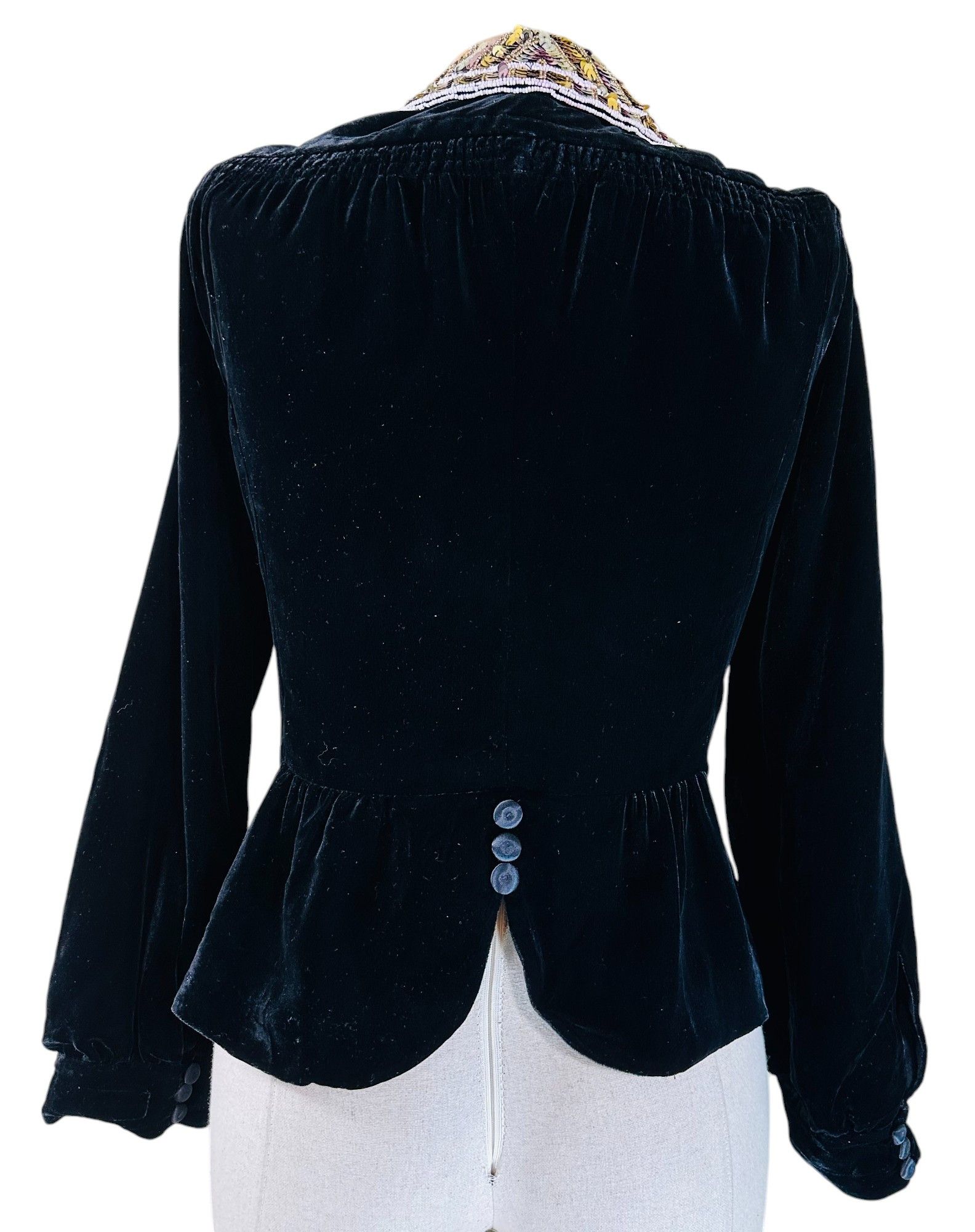Marc Jacobs Velvet sequin jacket Size S / US 4 / IT 40 - 5 Thumbnail