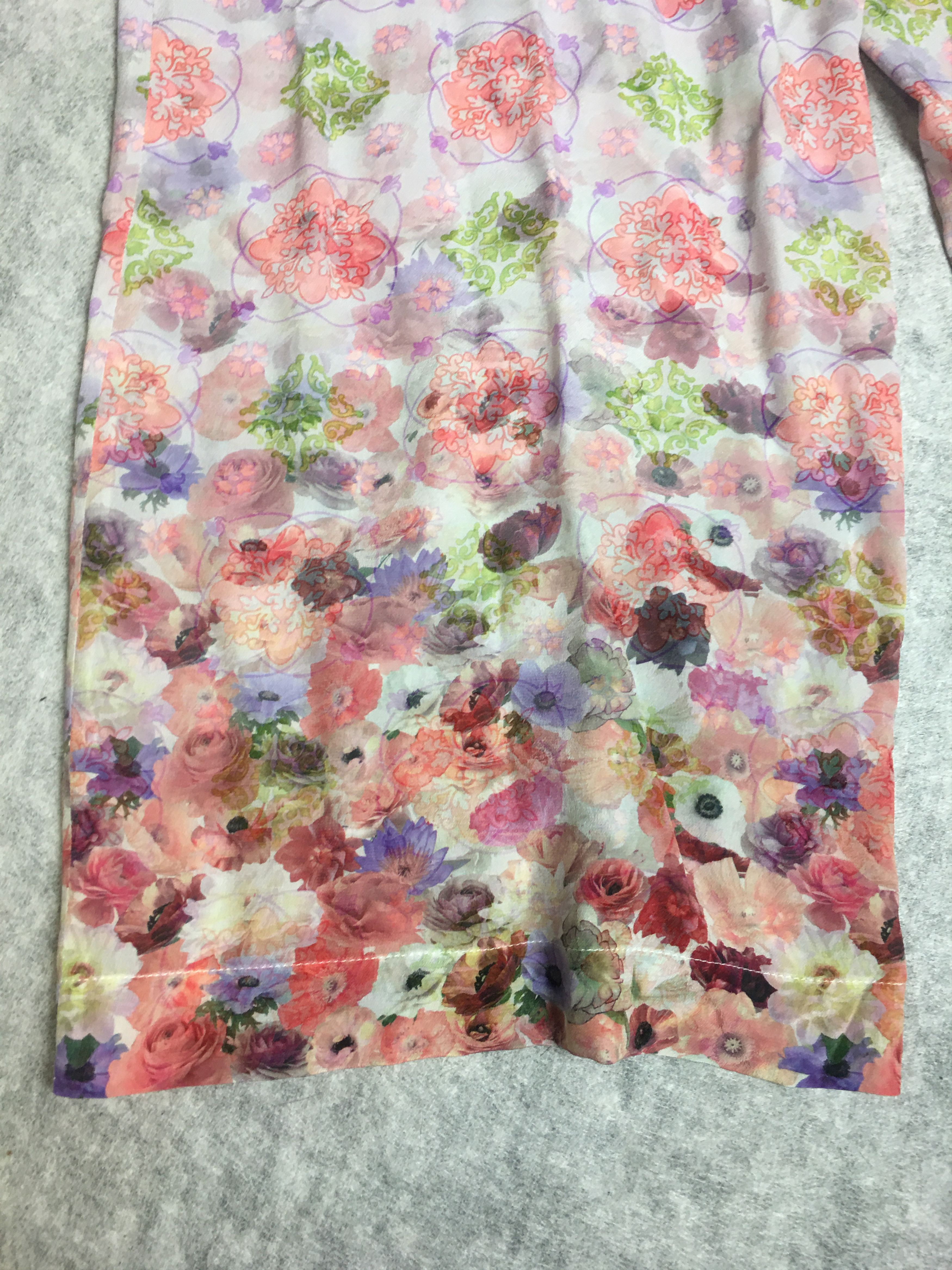 Other Artist Fortune New Silk 3/4 Palas Trousers Pants L /IT 46 Size 32" / US 10 / IT 46 - 7 Thumbnail