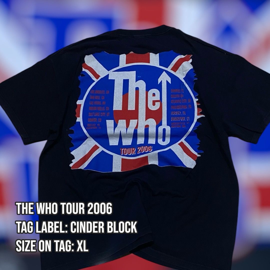 Band Tees The Who Tour 2006 Band Tee Size US XL / EU 56 / 4 - 2 Thumbnail