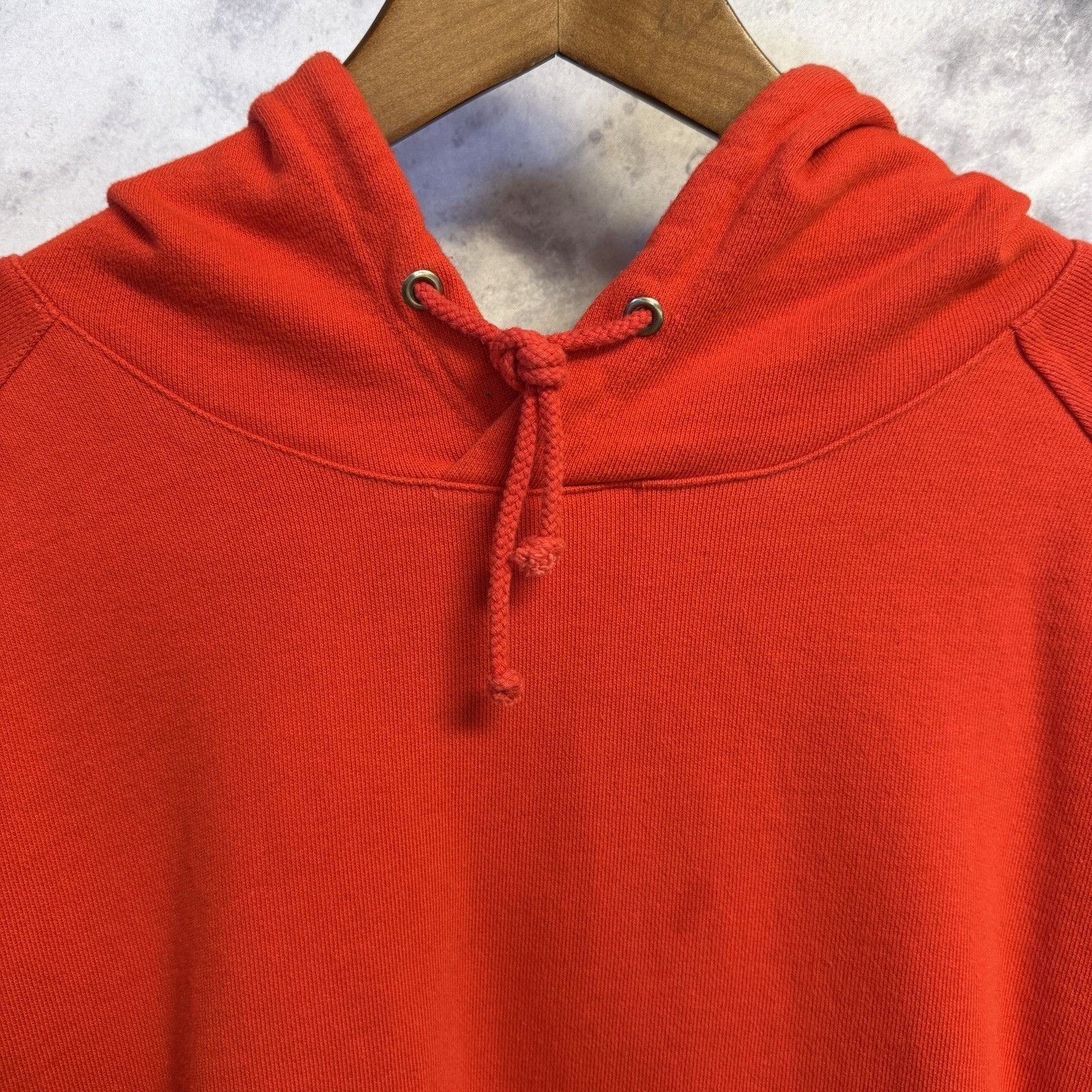 J.Crew J Crew Hoodie Sweatshirt Mens XL Red Baggy Relaxed Made in U Size US XL / EU 56 / 4 - 3 Thumbnail