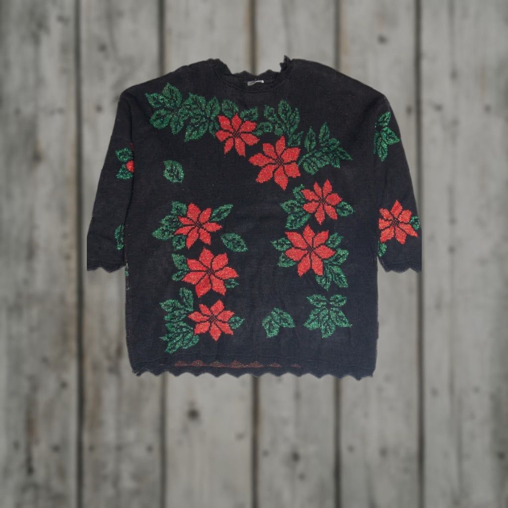 Vintage VINTAGE Black Ugly Christmas Pullover 61859 Size XL / US 12-14 / IT 48-50 - 1 Thumbnail