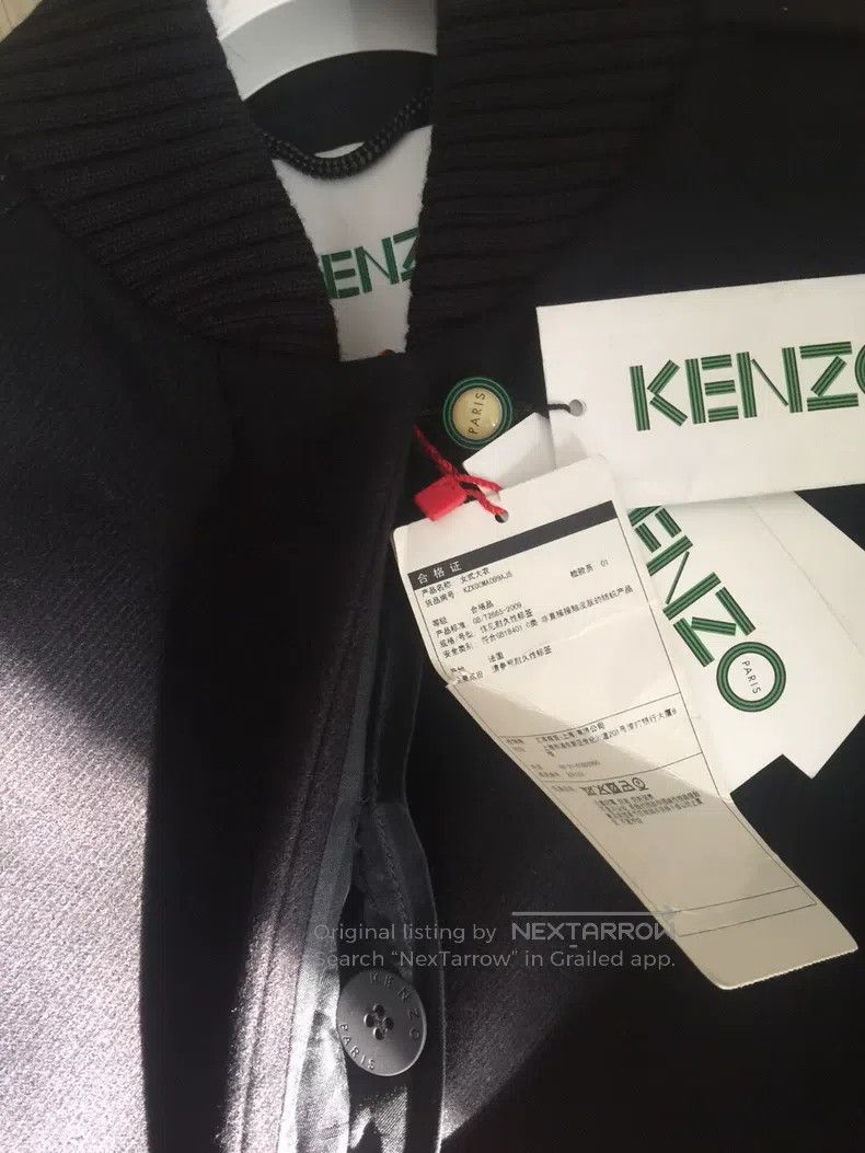Kenzo Kenzo Cashmere and Wool Coat Size XXS / US 00 / IT 34 - 6 Thumbnail