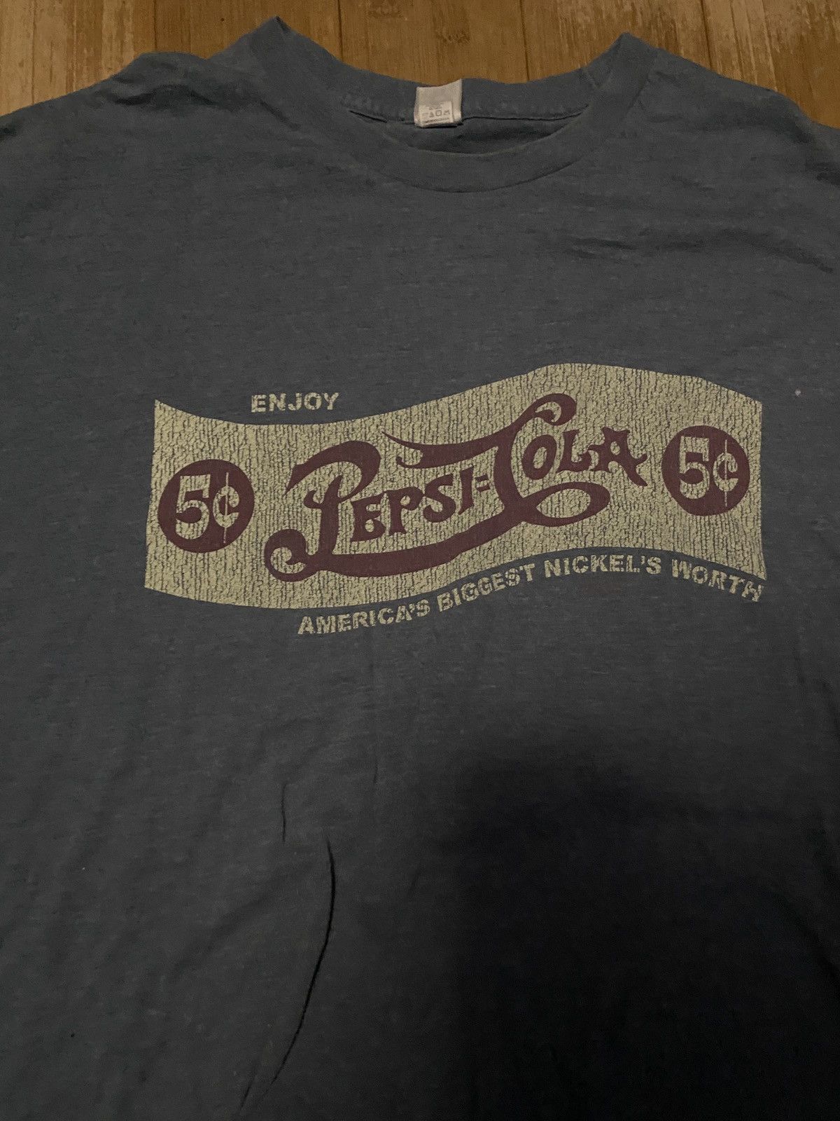 Pepsi Vintage Pepsi Cola Tee Size US XL / EU 56 / 4 - 2 Thumbnail