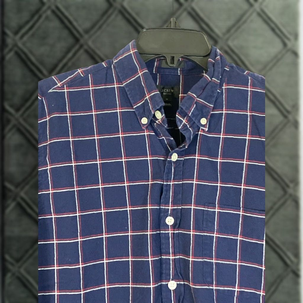 J.Crew **J Crew Oxford Plaid Mens Long Sleeve Button Up Medium Multicolor** User: J Crew Oxford Plaid Mens Long Sleeve Button-Up Medium Multicolor Size US M / EU 48-50 / 2 - 1 Thumbnail