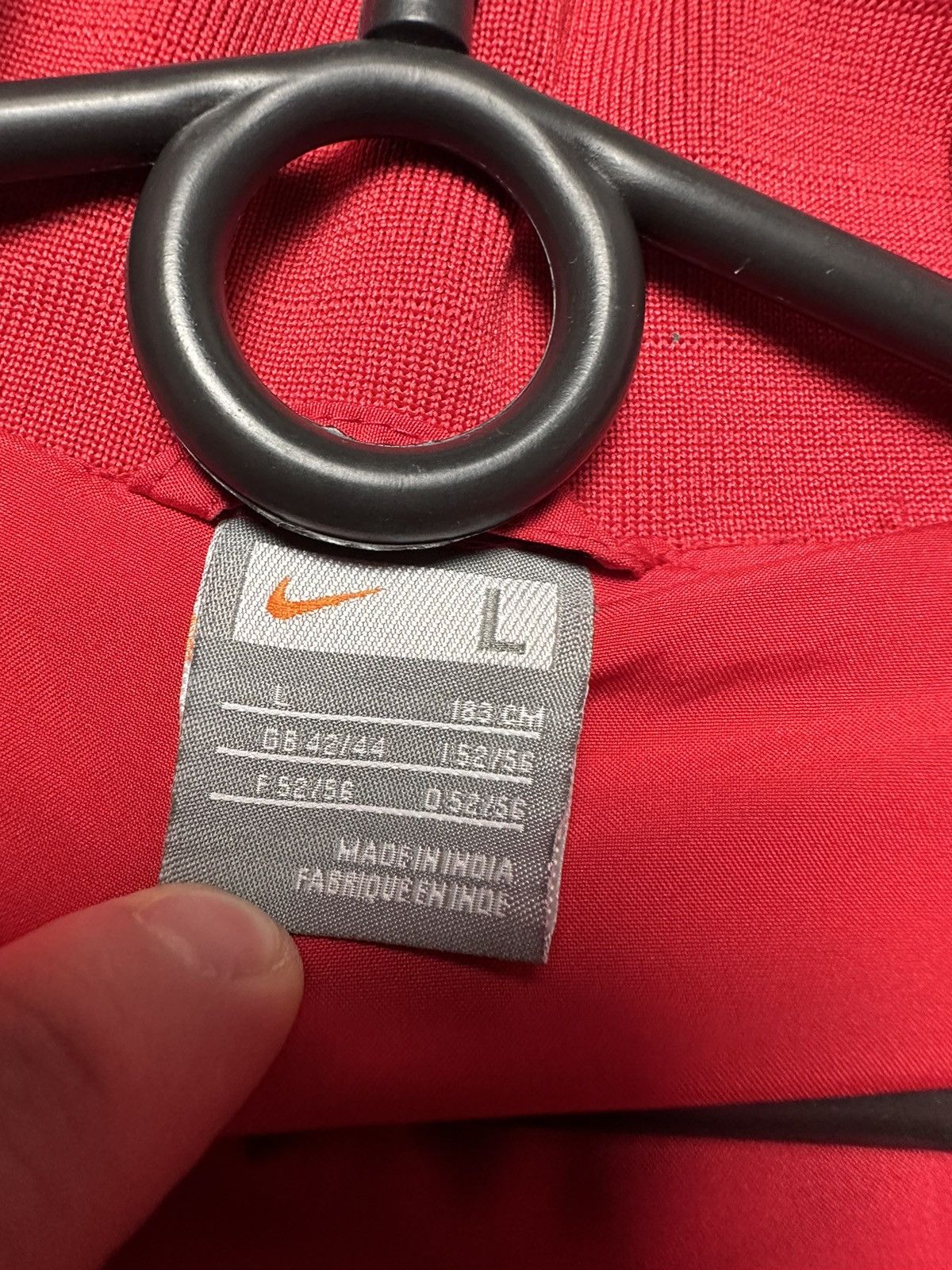 Nike × Vintage Vintage Arsenal soccer track jacket size L logo Size US L / EU 52-54 / 3 - 3 Thumbnail