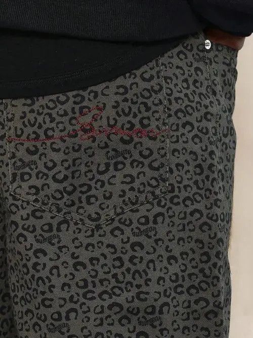 Other Masumizu x Koga Cheetah Print Jorts Shorts Jean Size US 32 / EU 48 - 5 Thumbnail
