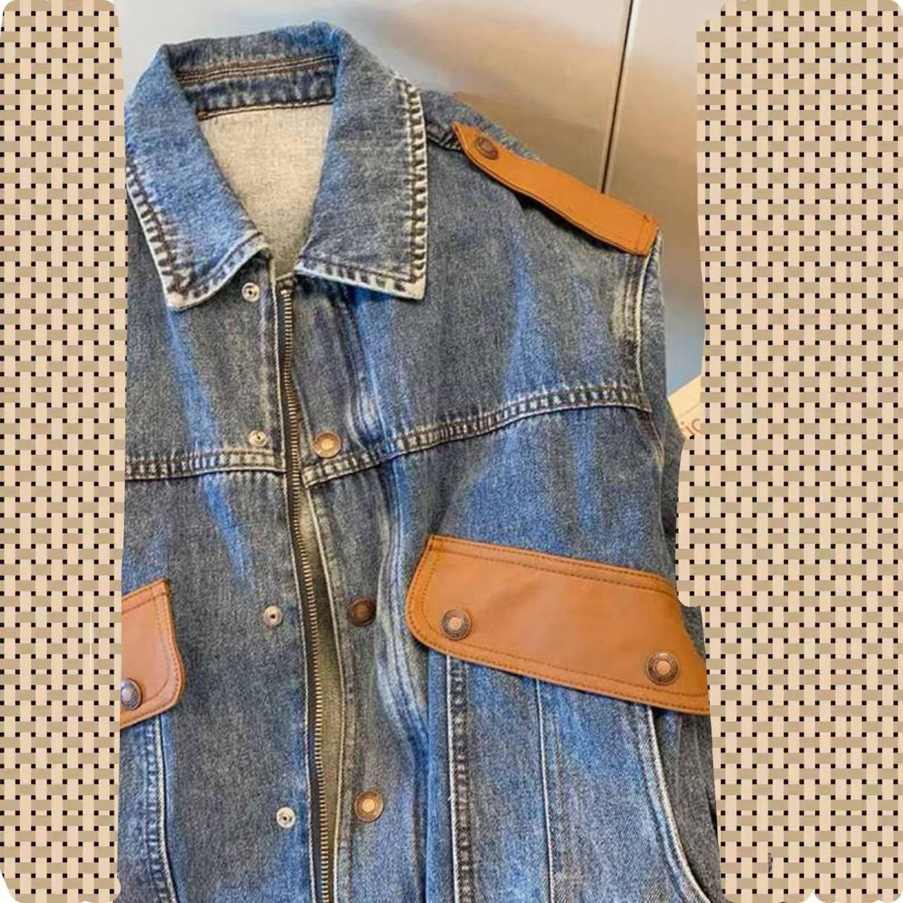 Vintage Streetwear Casual Denim Jacket Size US M / EU 48-50 / 2 - 2 Thumbnail