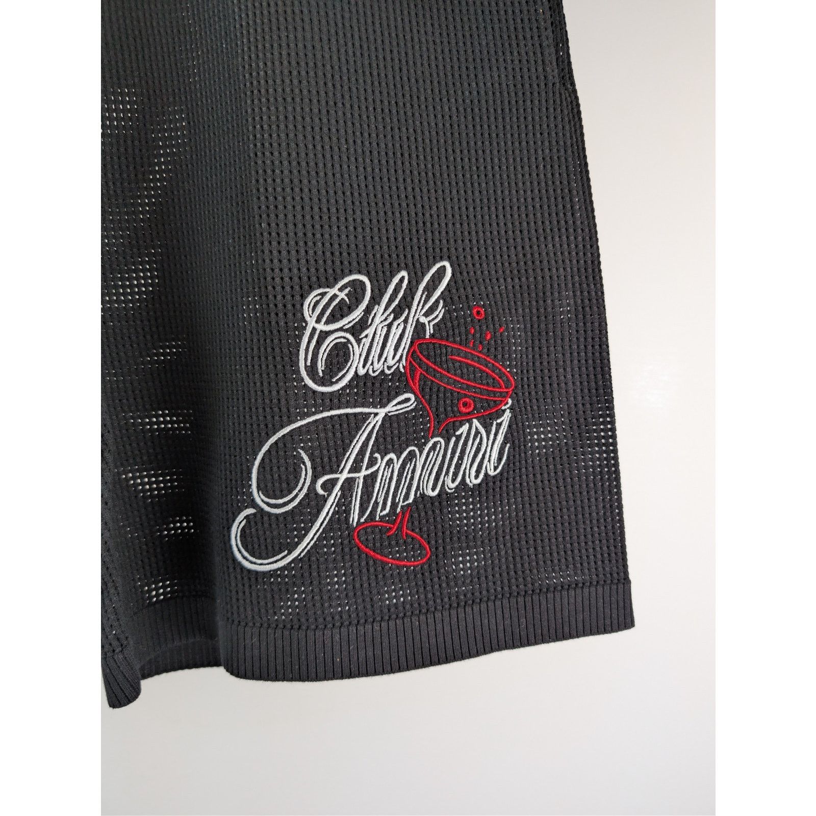 Amiri o1rshd1 Club Amiri Crochet Short Shorts in Black Size US 38 / EU 54 - 5 Thumbnail