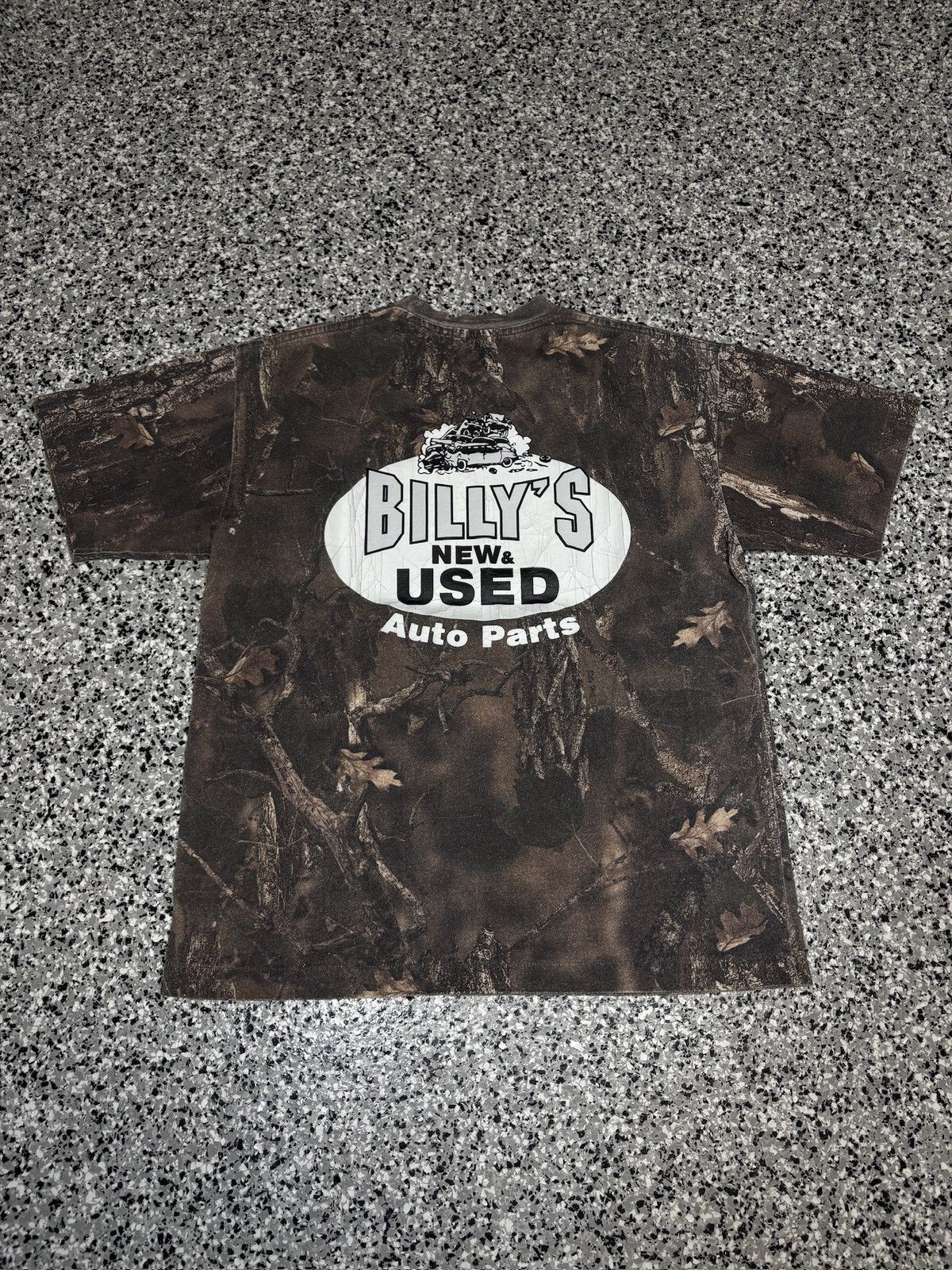 Billy Hill 2023 Billy Hill “Auto Parts” Sasquatch Camo T-Shirt Size L Size US L / EU 52-54 / 3 - 2 Thumbnail