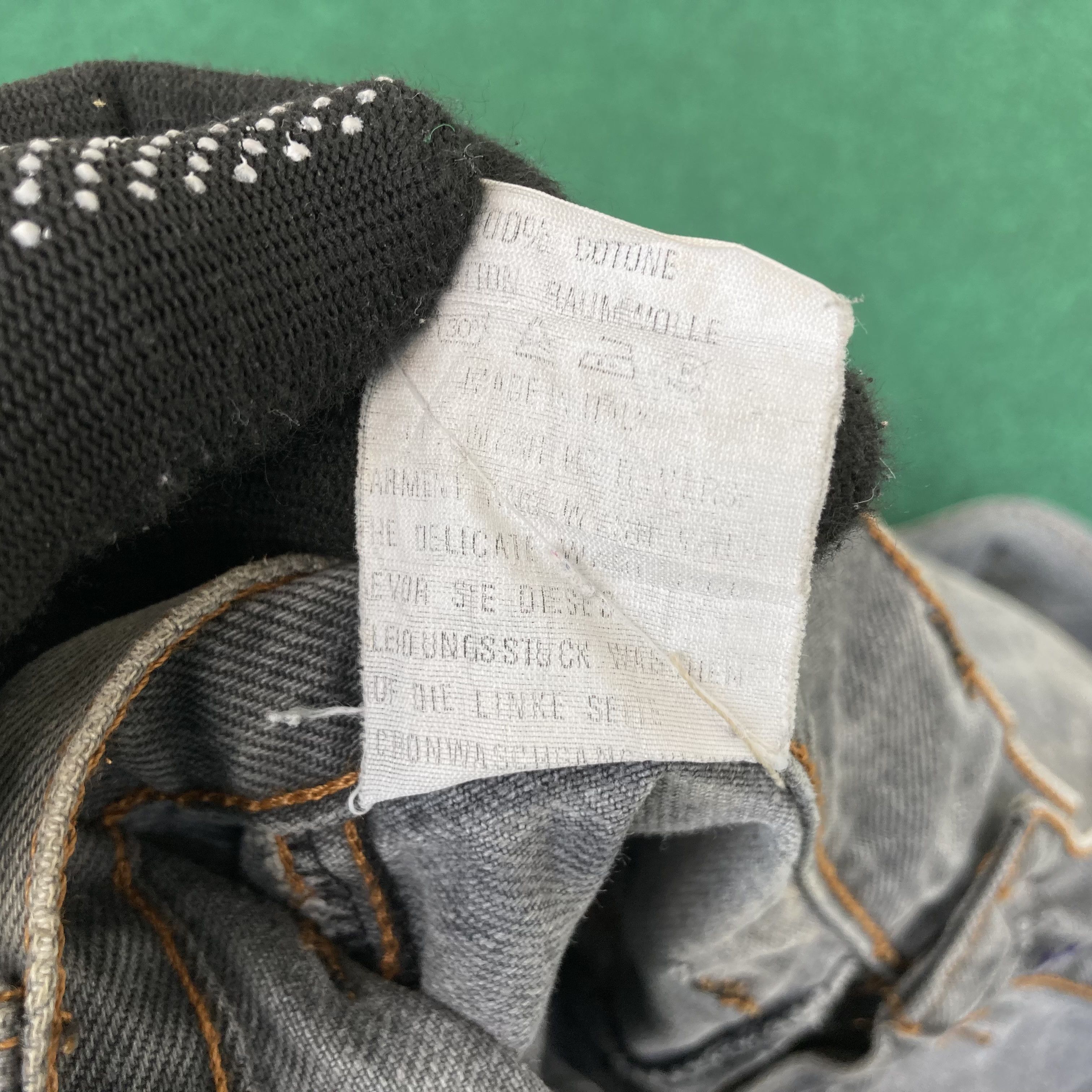 MCM × Vintage Vtg MCM Legere Monogram Jeans Size 29" - 8 Thumbnail