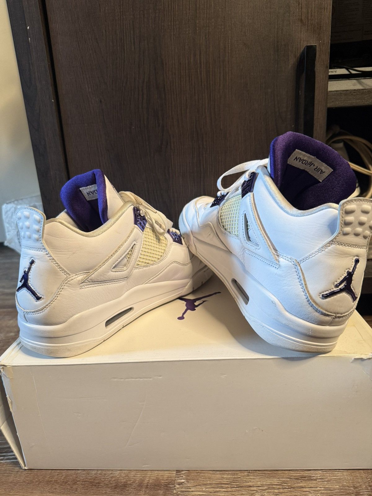 Jordan Brand JORDAN 4 RETRO | Metallic Purple Size US 11.5 / EU 44-45 - 4 Thumbnail