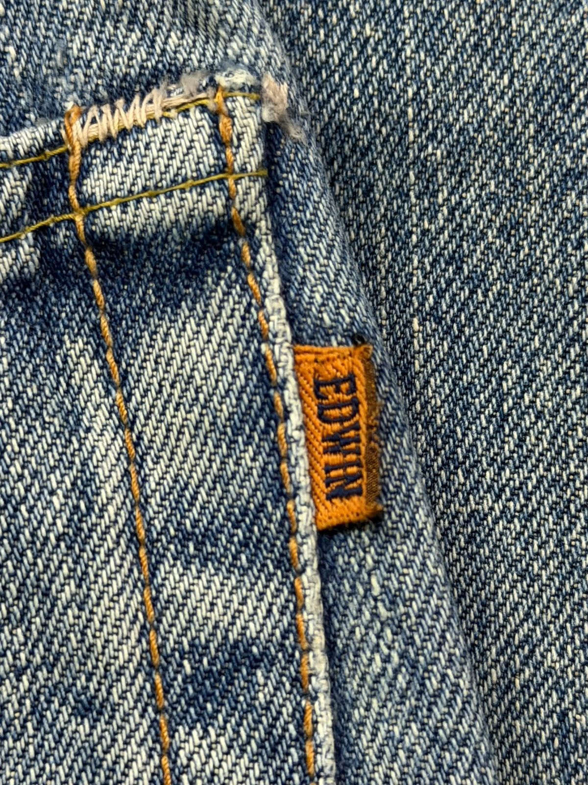 Edwin Vintage Edwin 505X Japan Selvedge Denim | Wide Straight W33 Size US 33 - 16 Thumbnail