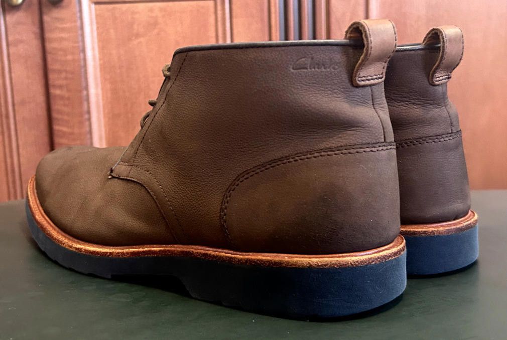 Clarks CLARKS Men's FULHAM HI BROWN LEATHER BOOTS #67498 SIZE 9.5 Size US 9.5 / EU 42-43 - 5 Thumbnail