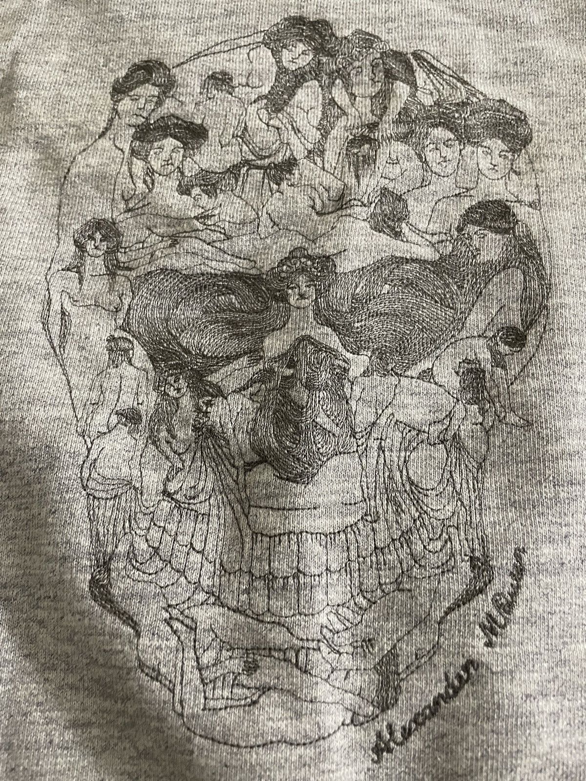 Alexander McQueen Alexander McQueen - Embroidered Skull Sweater Size US L / EU 52-54 / 3 - 1 Thumbnail