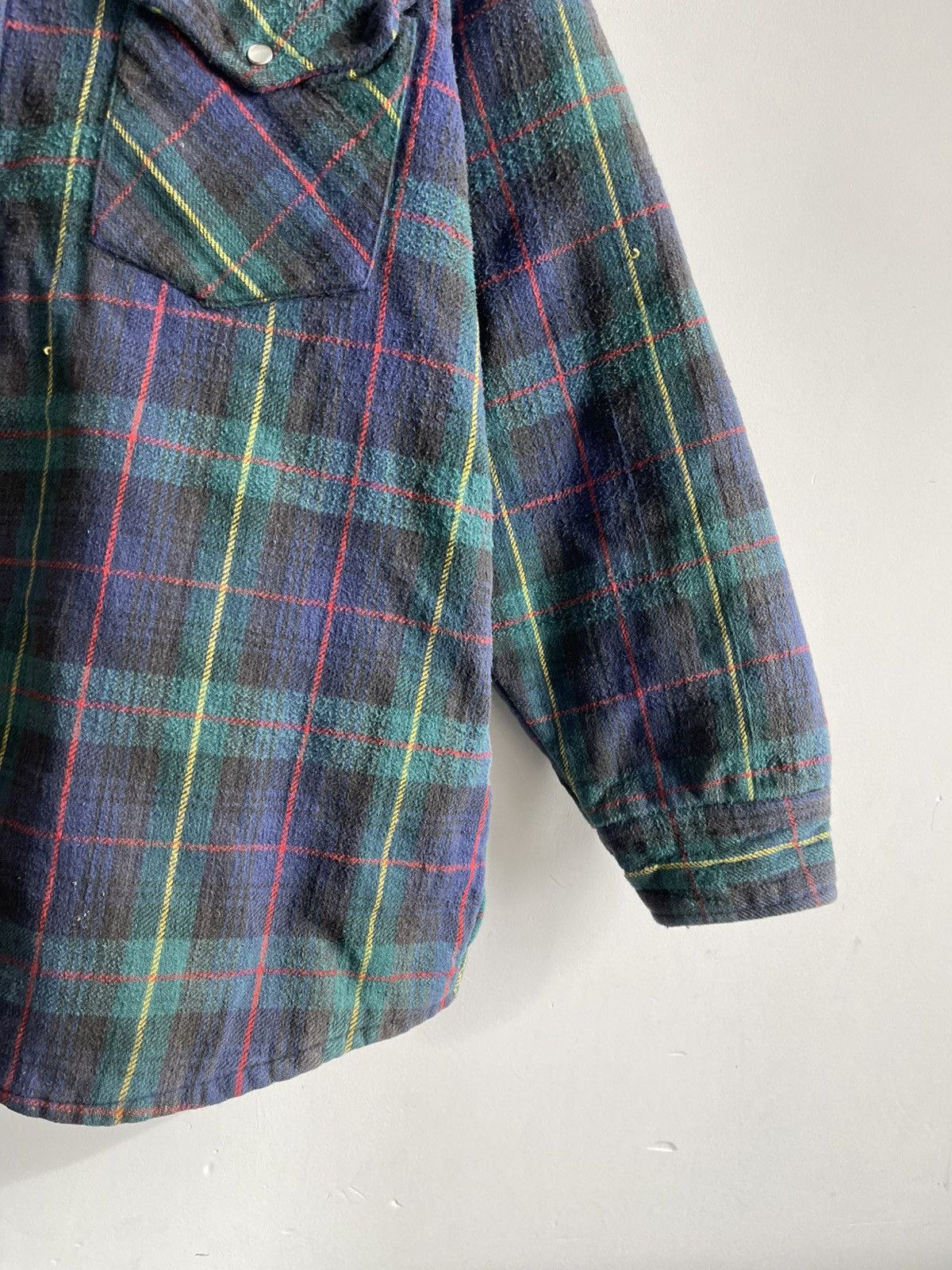 Vintage Vintage Plaid Pearls Snap Workwear Button Up Shirt Size US L / EU 52-54 / 3 - 4 Thumbnail