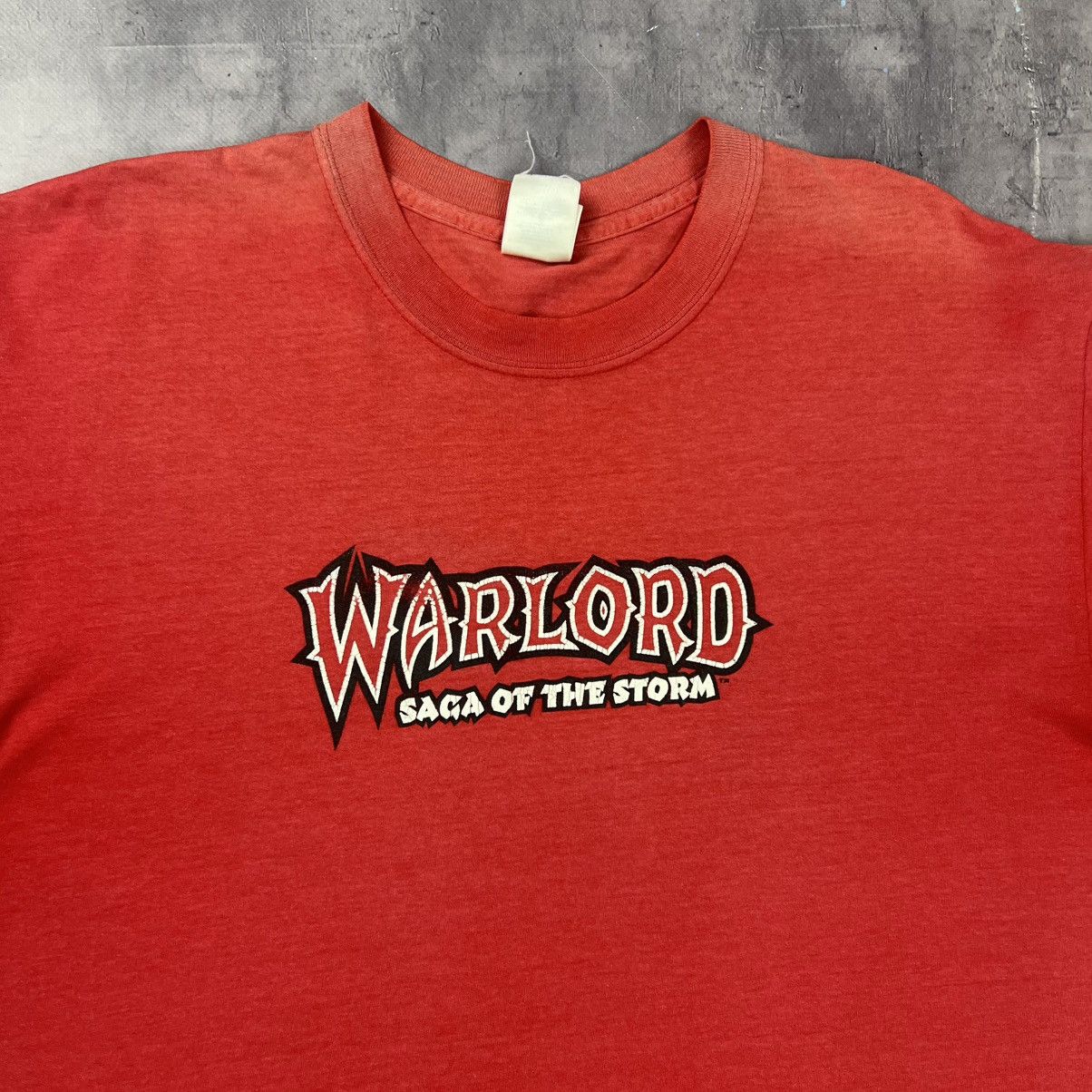 Band Tees Rare! Warlord Saga Of The Storm Vintage Tee 00s Size US L / EU 52-54 / 3 - 5 Thumbnail