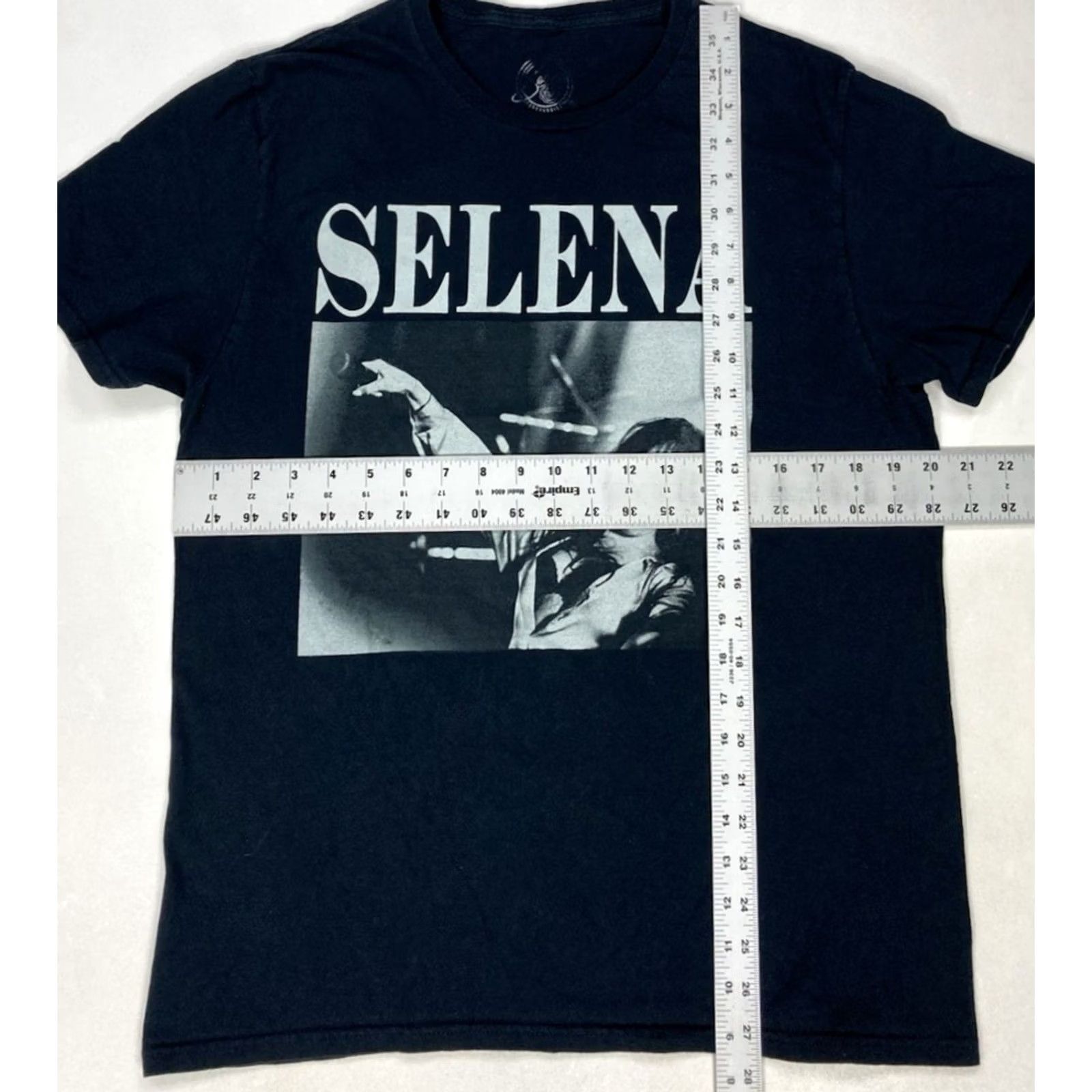 Etro Selena Graphic T-shirt Men Medium Black Short Sleeve Music Retro Crew Neck Logo Size US M / EU 48-50 / 2 - 5 Thumbnail