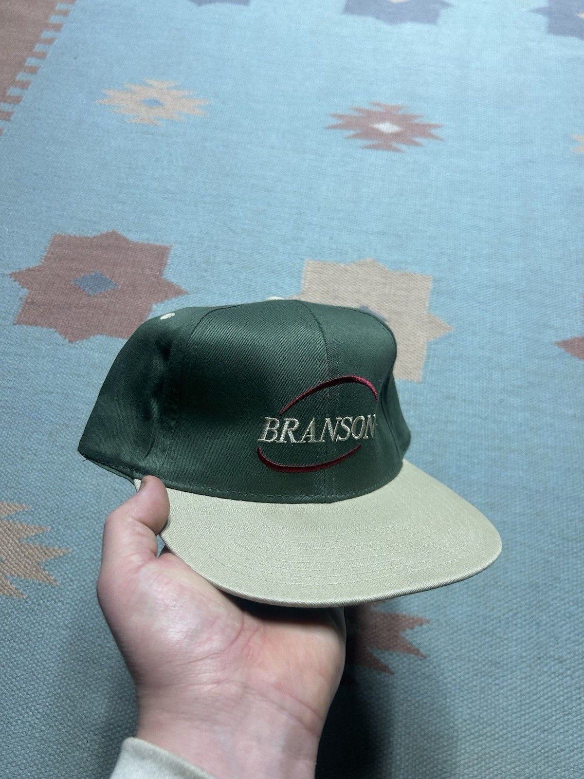 Vintage Vintage SnapBack hat Branson Missouri country music green Size ONE SIZE - 1 Thumbnail