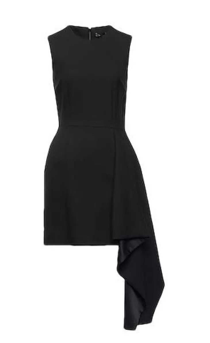 Alexander McQueen o1y0225 Elegant Midi Dress in Black Size M / US 6-8 / IT 42-44 - 1 Thumbnail