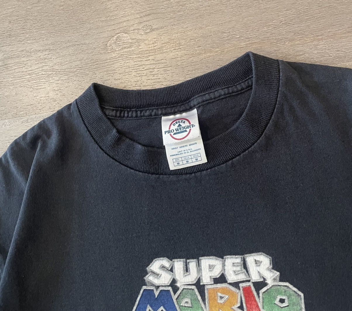Nintendo × Vintage Vintage Super Mario Galaxy Mario Big Print Graphic Tee Size US M / EU 48-50 / 2 - 3 Thumbnail