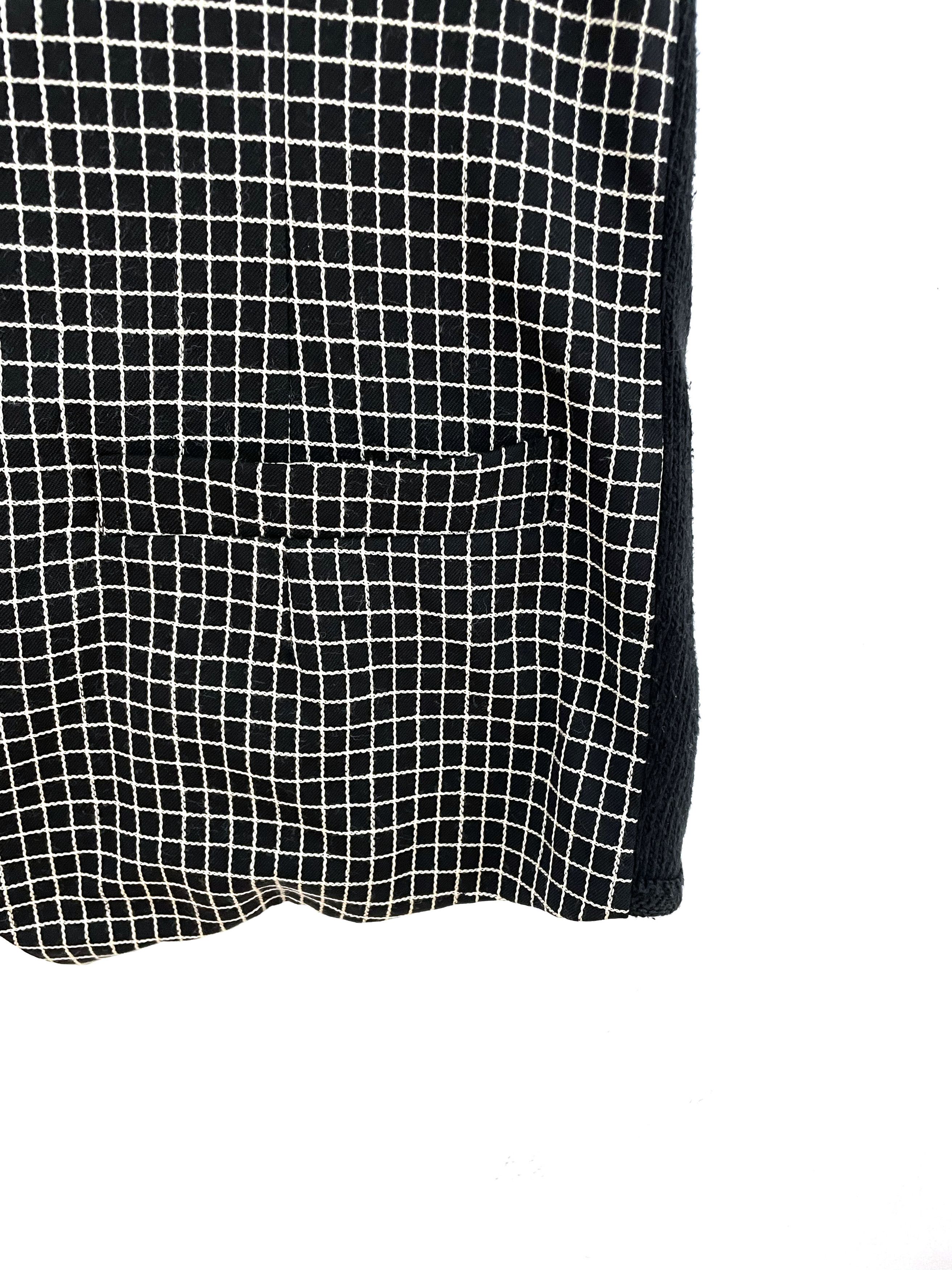 Undercover AW04 Checkered Hybrid Vest Size US M / EU 48-50 / 2 - 4 Thumbnail