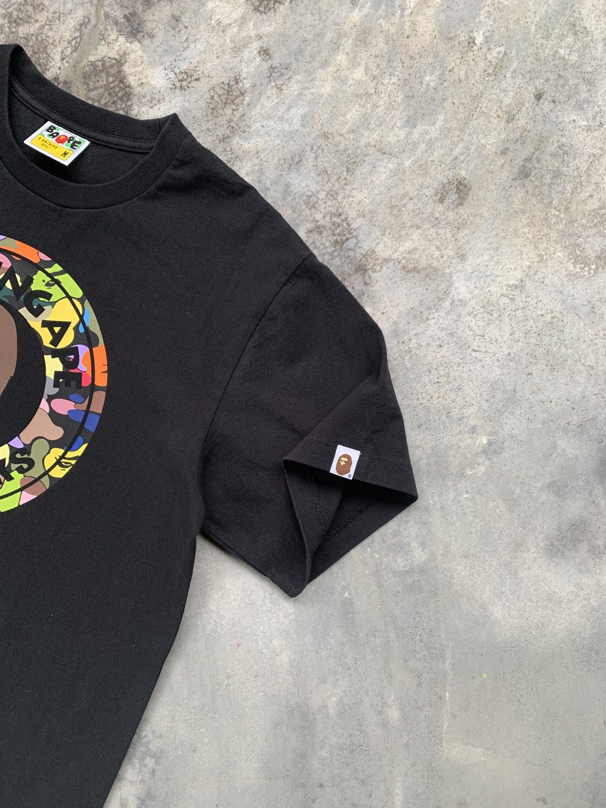 Bape Bape Multi Colour Camo Tshirt Size US M / EU 48-50 / 2 - 3 Thumbnail