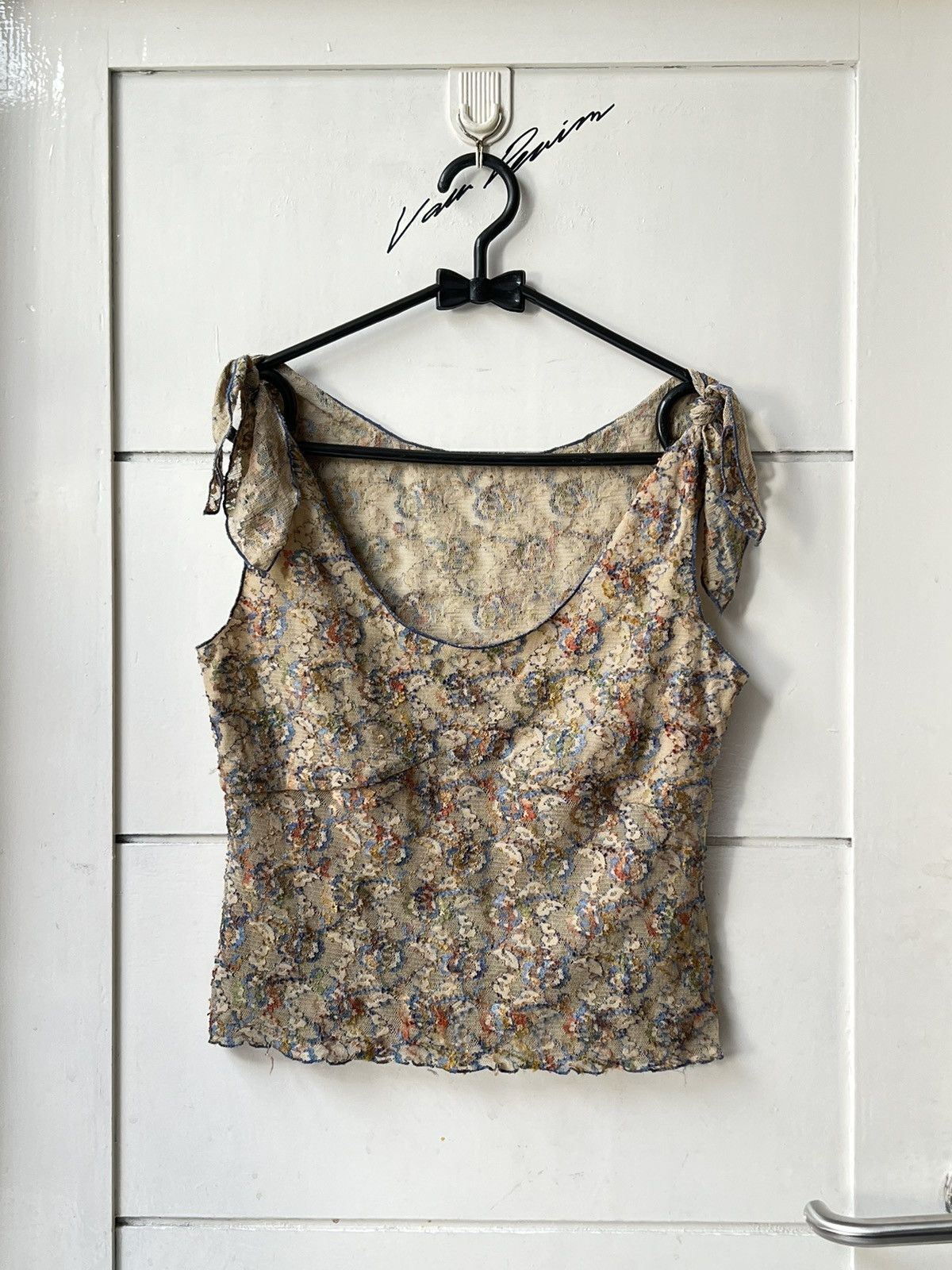 Anna Sui ANNA SUI Mesh Crop Tops Size XS / US 0-2 / IT 36-38 - 1 Thumbnail