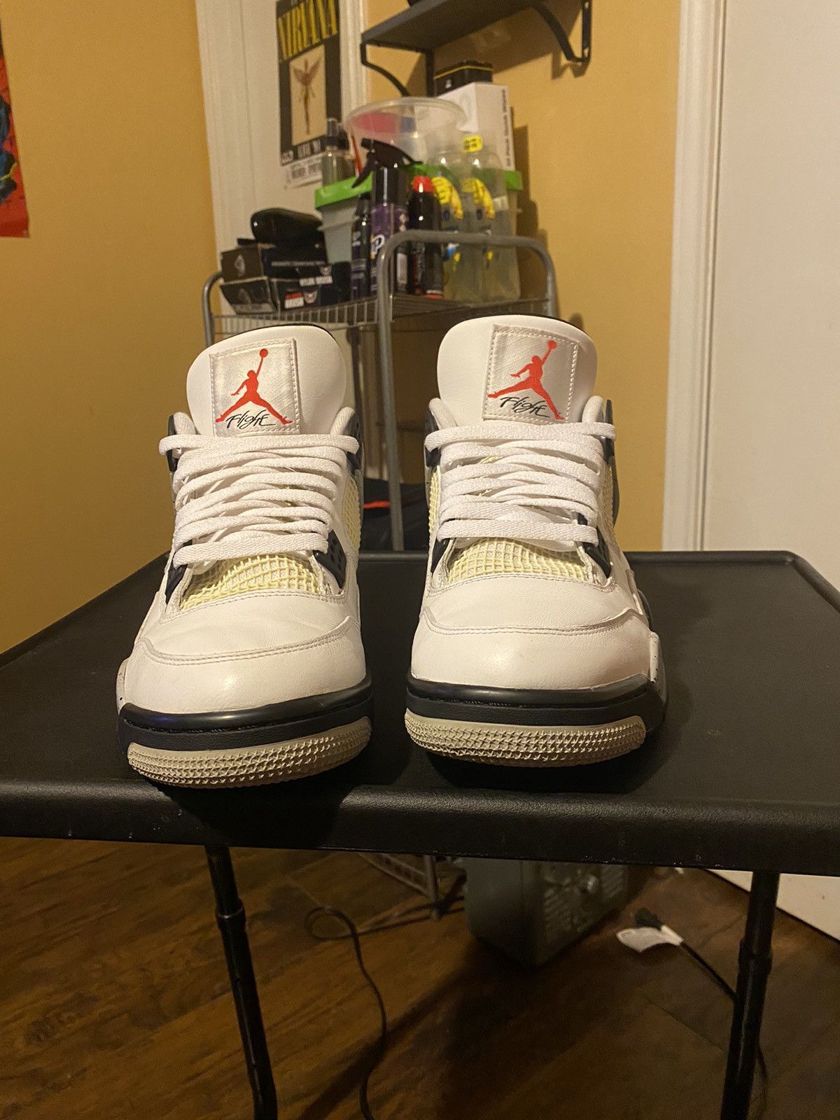 Jordan Brand Jordan 4 white cement 2016 Size US 13 / EU 46 - 2 Thumbnail