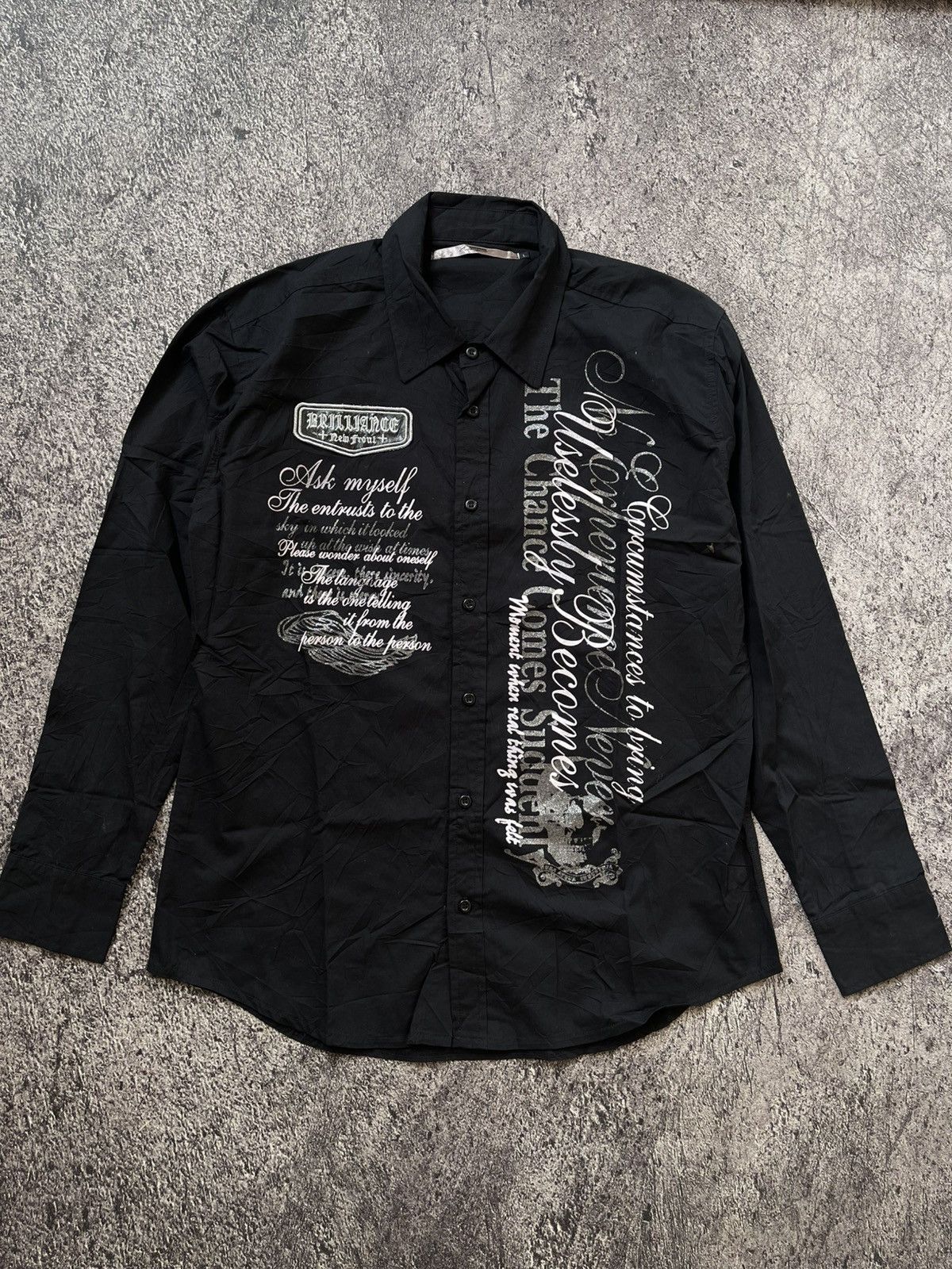 Japanese Brand Y2K Euroyal ifsixwasnine style shirt Size US L / EU 52-54 / 3 - 4 Thumbnail