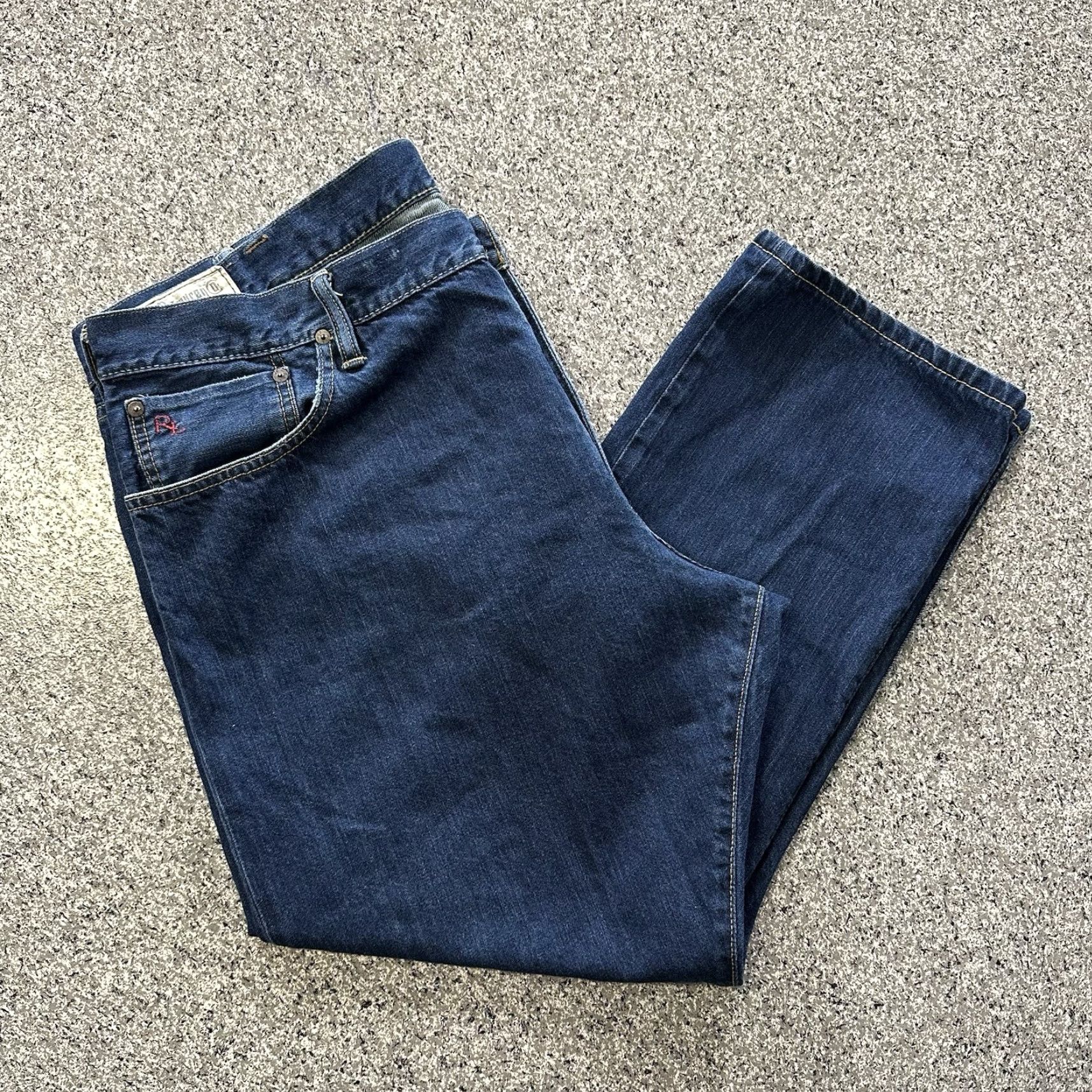 Polo Ralph Lauren Polo Ralph Lauren Jeans Jeans Hampton Straight 42x30 Blue Denim Cotton Polo Ralph Lauren Hampton Straight 42 Mens Blue Denim Cotton Jeans Size US XL / EU 56 / 4 - 2 Thumbnail