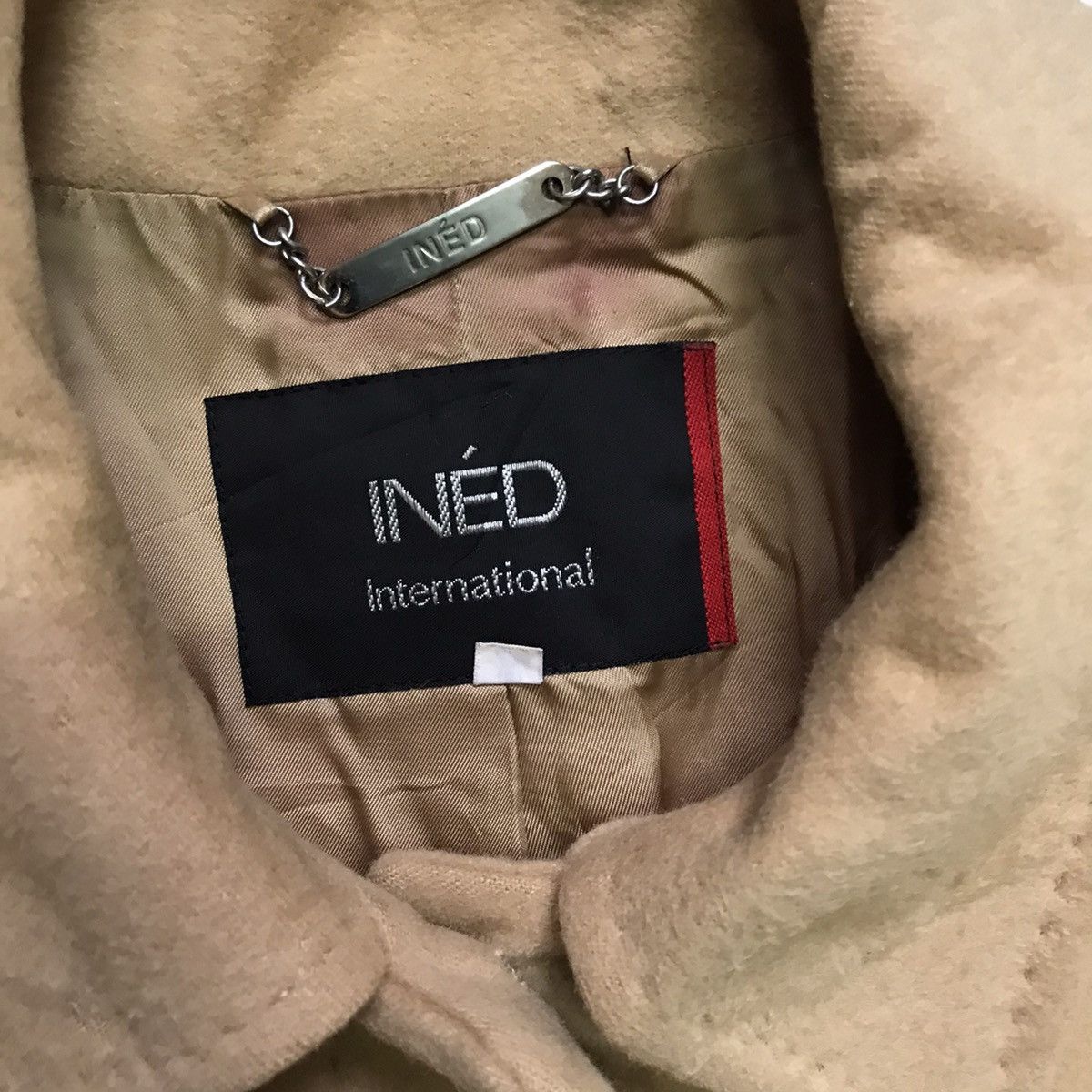 Japanese Brand × Yohji Yamamoto VINTAGE INED BY YOHJI YAMAMOTO TRENCH COAT JACKET Size S / US 4 / IT 40 - 13 Thumbnail