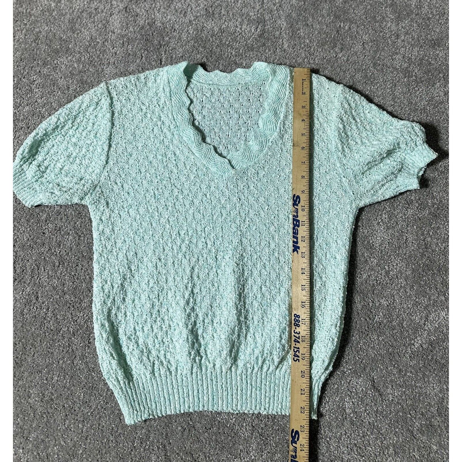 Other Vintage 80s Popcorn Sweater Women S Soft Girl Mermaid Size S / US 4 / IT 40 - 5 Thumbnail