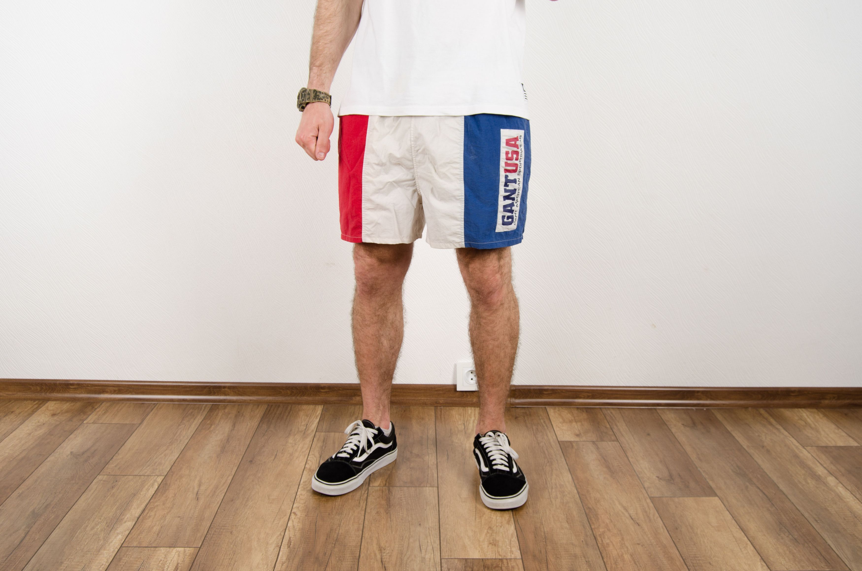 Gant Vintage Gant Swimming Shorts Beach Swimwear Size US 33 - 1 Thumbnail
