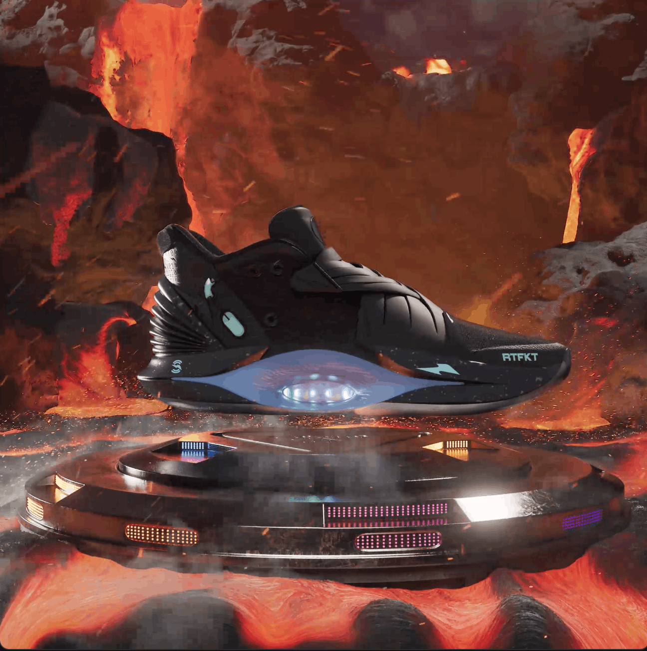 Nike Nike RTFKT Cryptokicks iRL Blackout Size US 11 / EU 44 - 7 Thumbnail