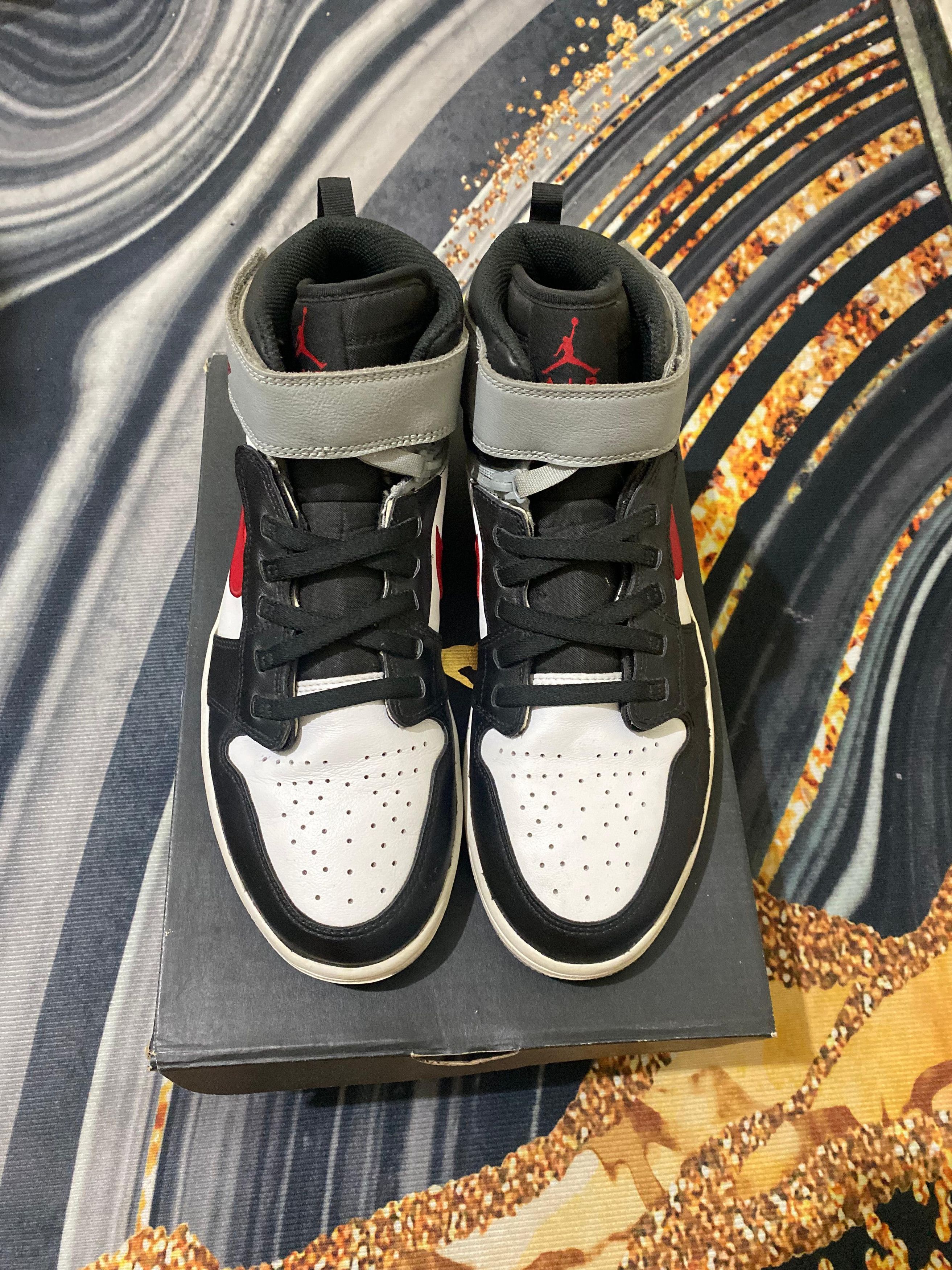 Jordan Brand Air Jordan 1 Hi Flyease Particle Grey Size US 10 / EU 43 - 3 Thumbnail