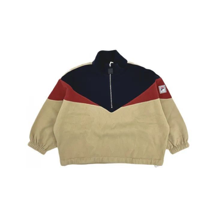 Lanvin FILA x Lanvin Fashionable Loose Sweatshirt -2508 Size L / US 10 / IT 46 - 2 Thumbnail