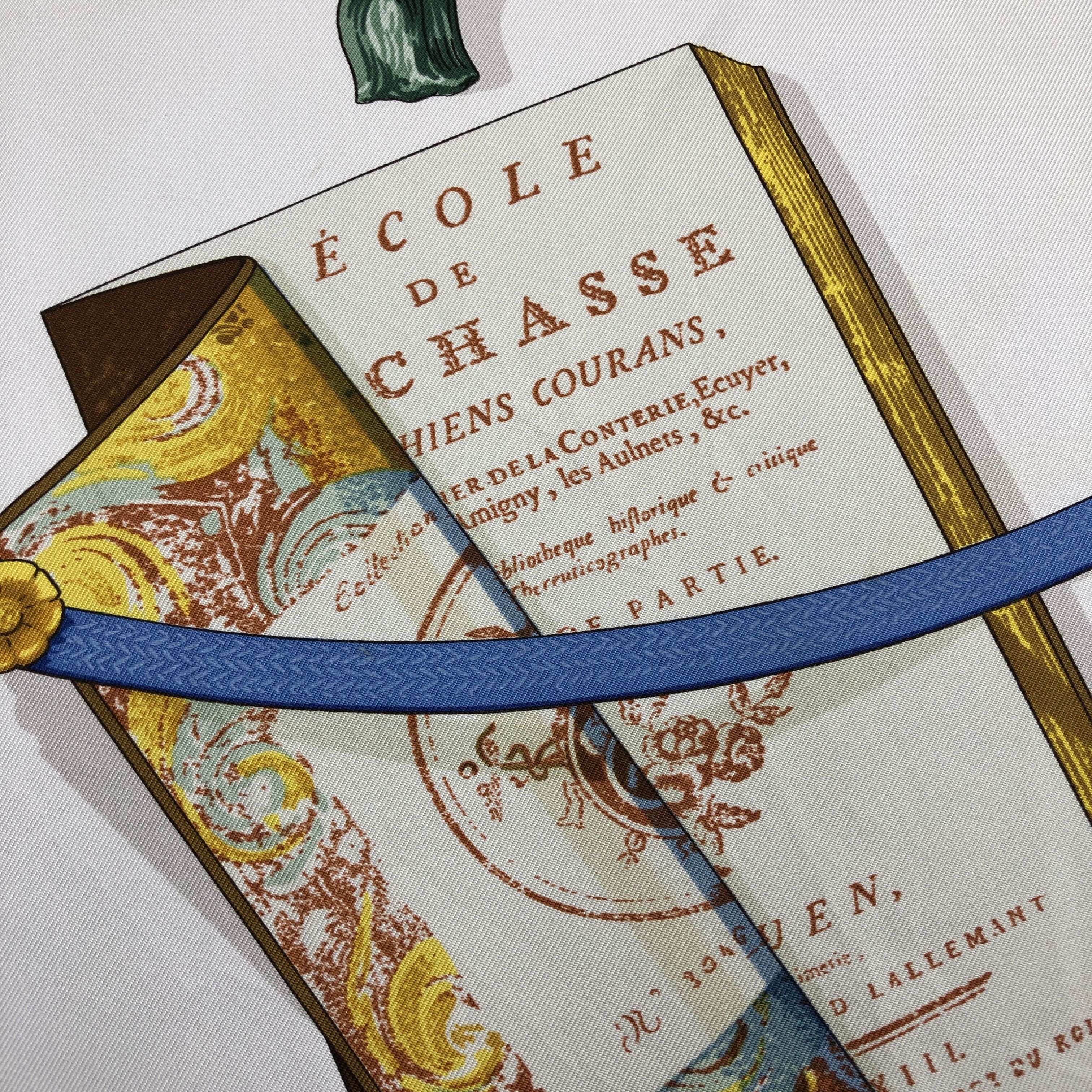 Hermes × Vintage Vintage Hermes SILK Scarf Twill Stole Wraps Scarves Size ONE SIZE - 9 Thumbnail