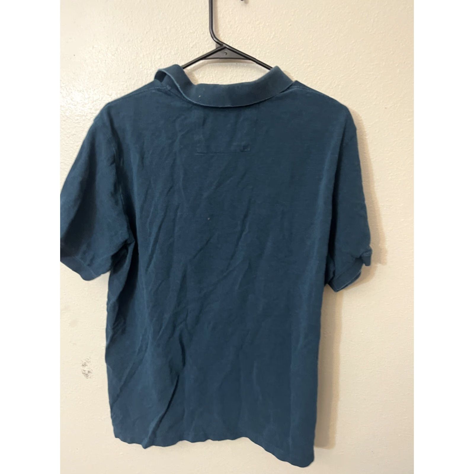 Banana Republic VINTAGE? (No) Banana Republic Polo Shirt Men XL Teal Cotton Solid Short Sleeve Slim Fit Teal Blue Polo Banana Republic Factory Mens XL Teal Size US XL / EU 56 / 4 - 3 Thumbnail