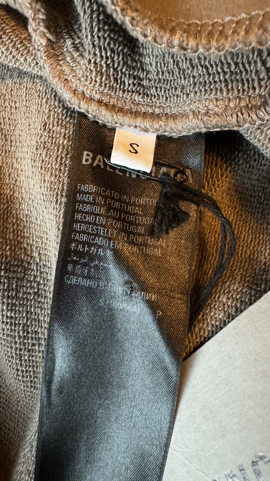 Balenciaga Balenciaga Taupe Sweat shorts Size US 32 / EU 48 - 4 Thumbnail