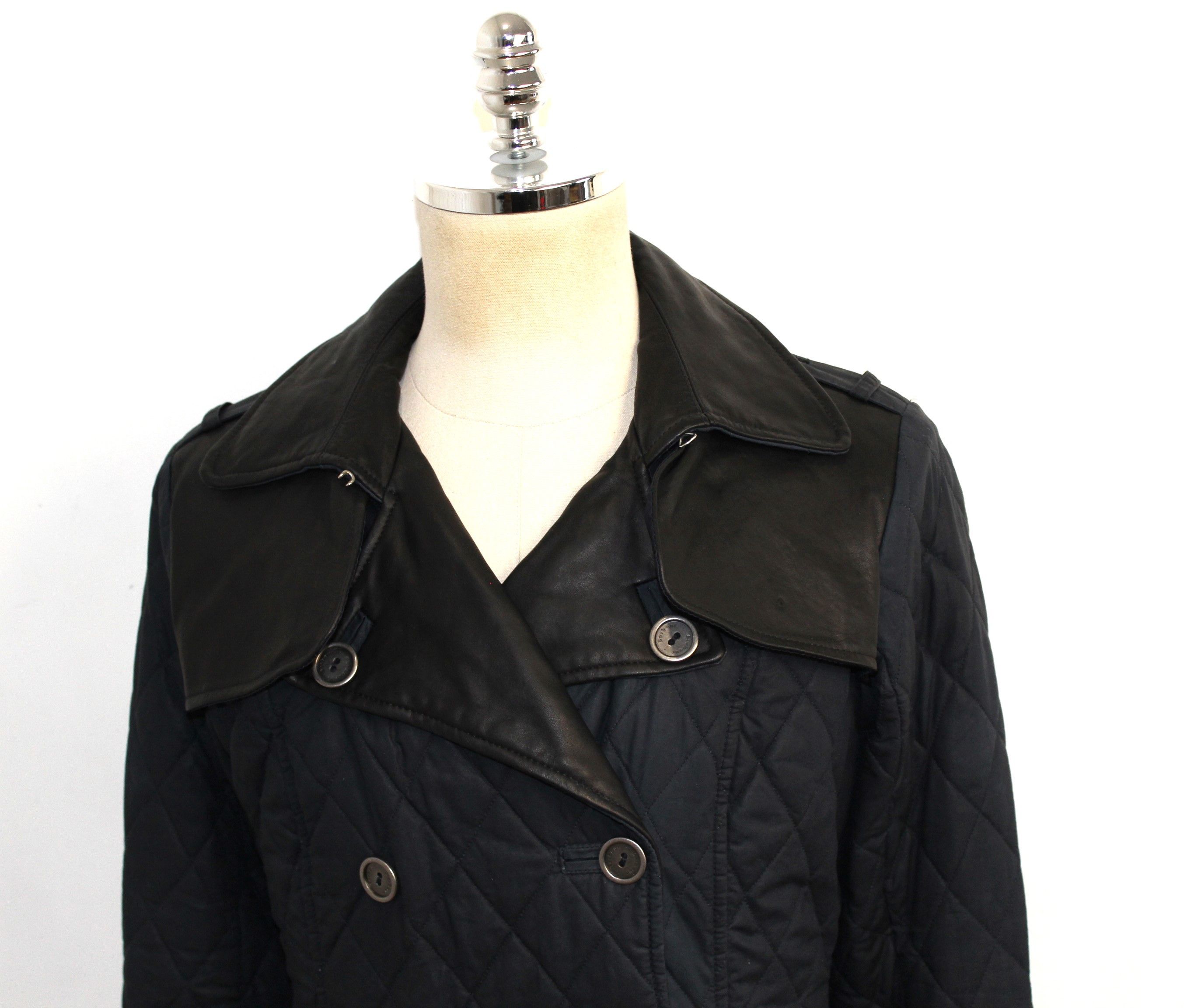 Barbour Women's BARBOUR Major Trench Wax Jacket Size 14 Size L / US 10 / IT 46 - 3 Thumbnail