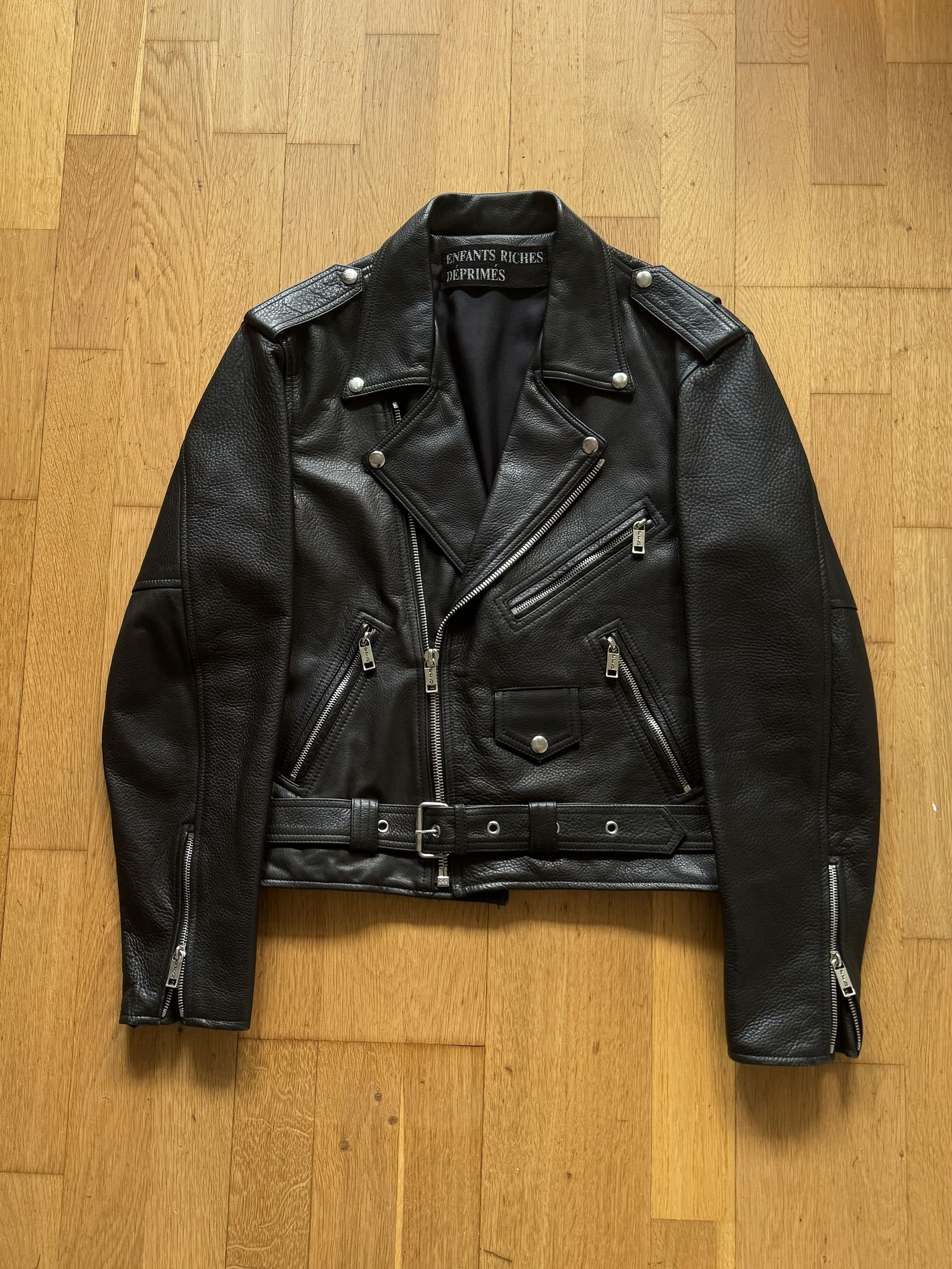Enfants Riches Deprimes SS18 Christie's New York Sales Tax Leather Jacket Size US M / EU 48-50 / 2 - 2 Thumbnail