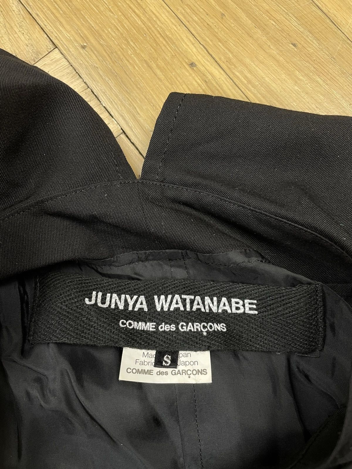 Junya Watanabe Junya Watanabe Comme Des Garcons Asymmetrical Blazer Jacket Size S / US 4 / IT 40 - 4 Thumbnail